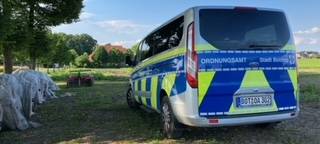 Granate im Kartoffelfeld in Bottrop-Kirchhellen