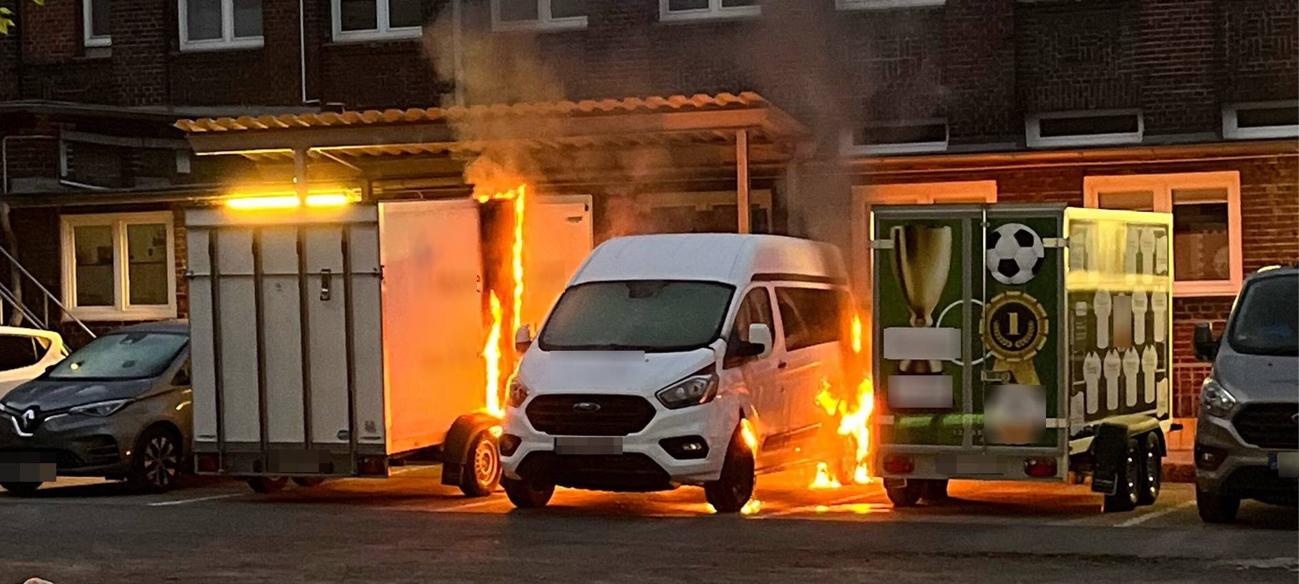 Mutmaßliche Brandstifter in Gelsenkirchen gefasst