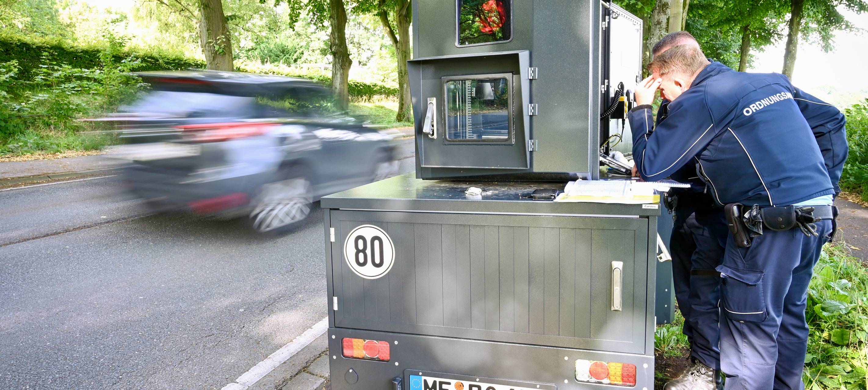 Neuer Panzerblitzer in Gladbeck ist in Betrieb