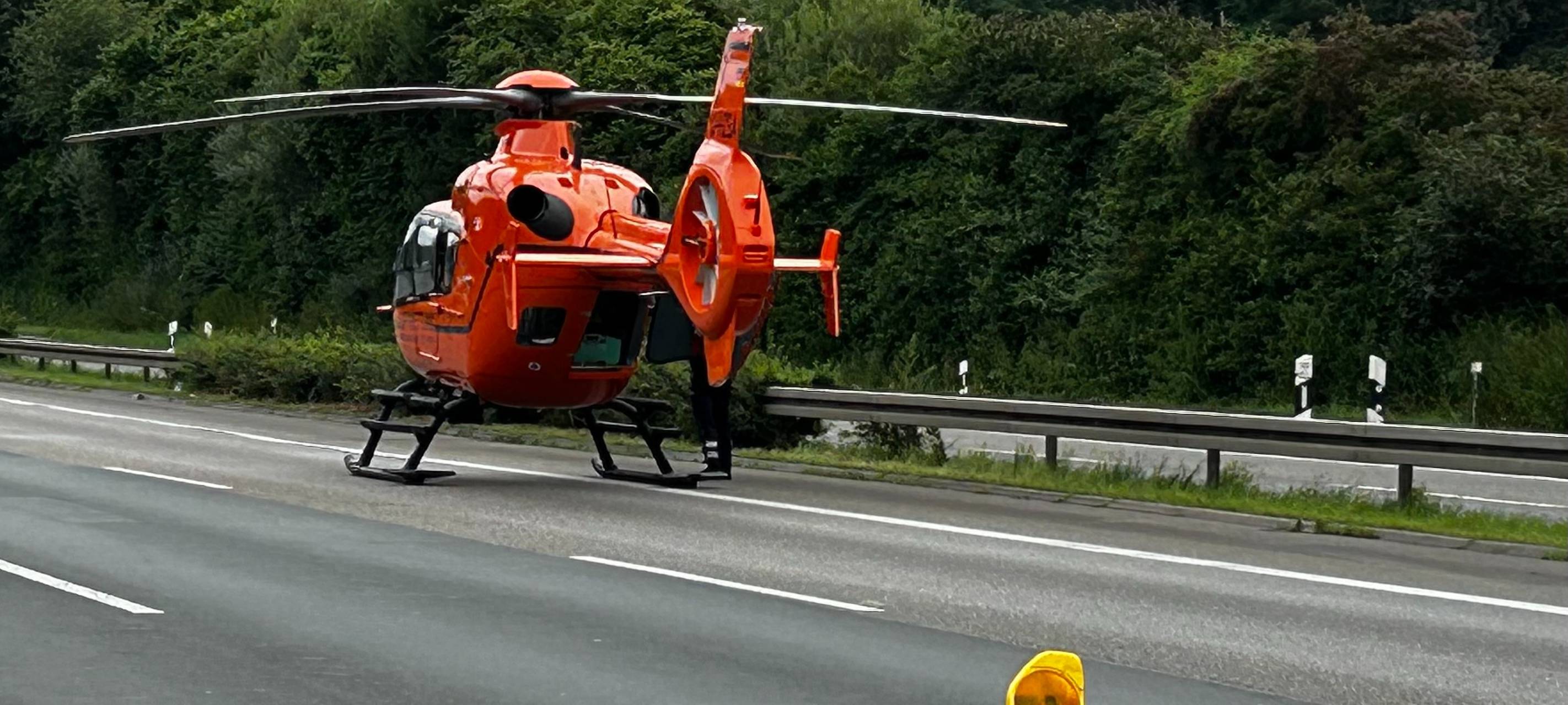 Schwerer Unfall auf der A2 bei Gladbeck