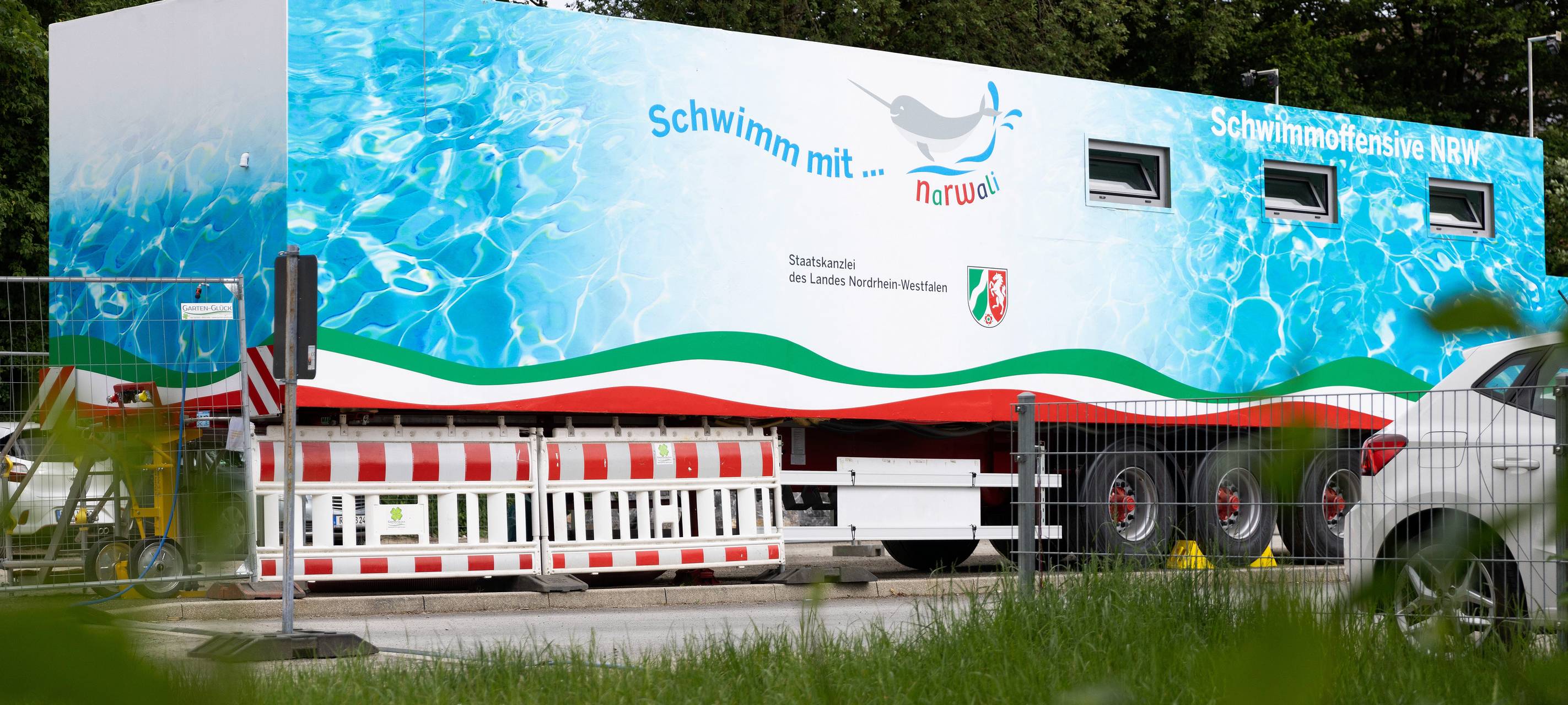 Schwimmcontainer in Kirchhellen wird eröffnet