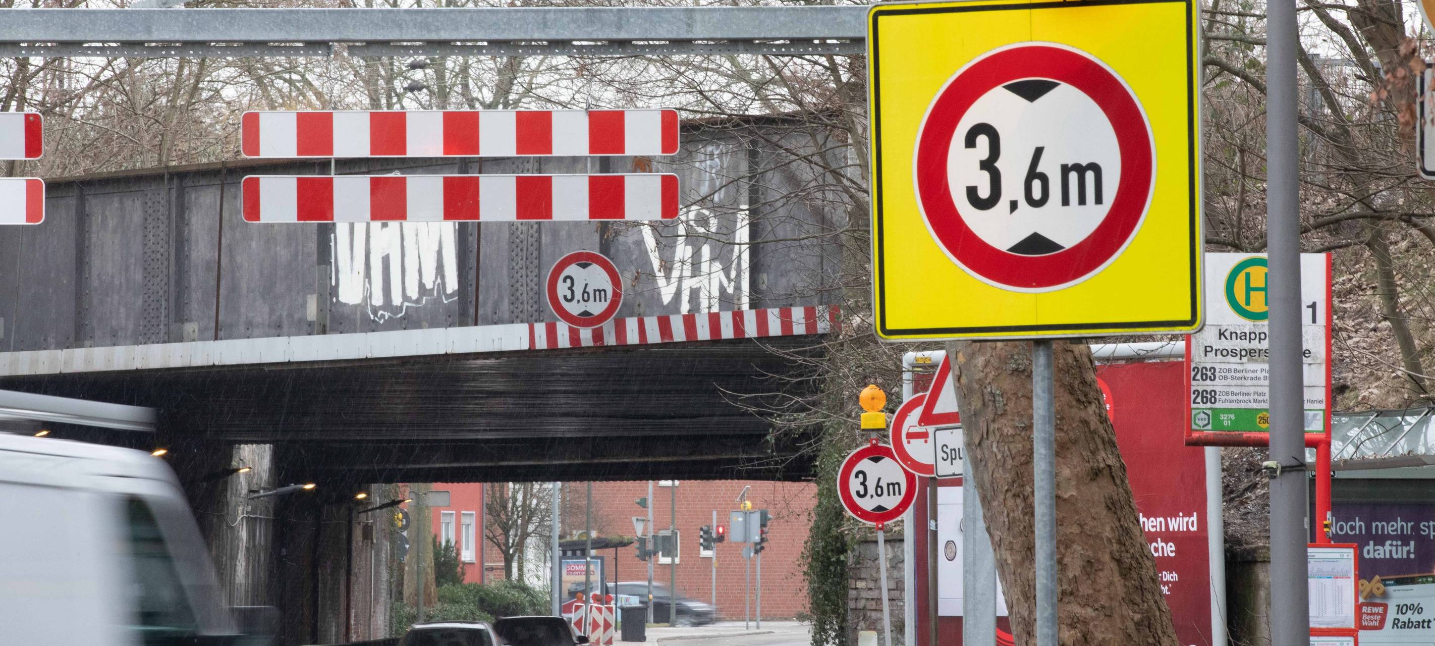 Bottrop: Weitere Sperrung auf der Prosperstraße