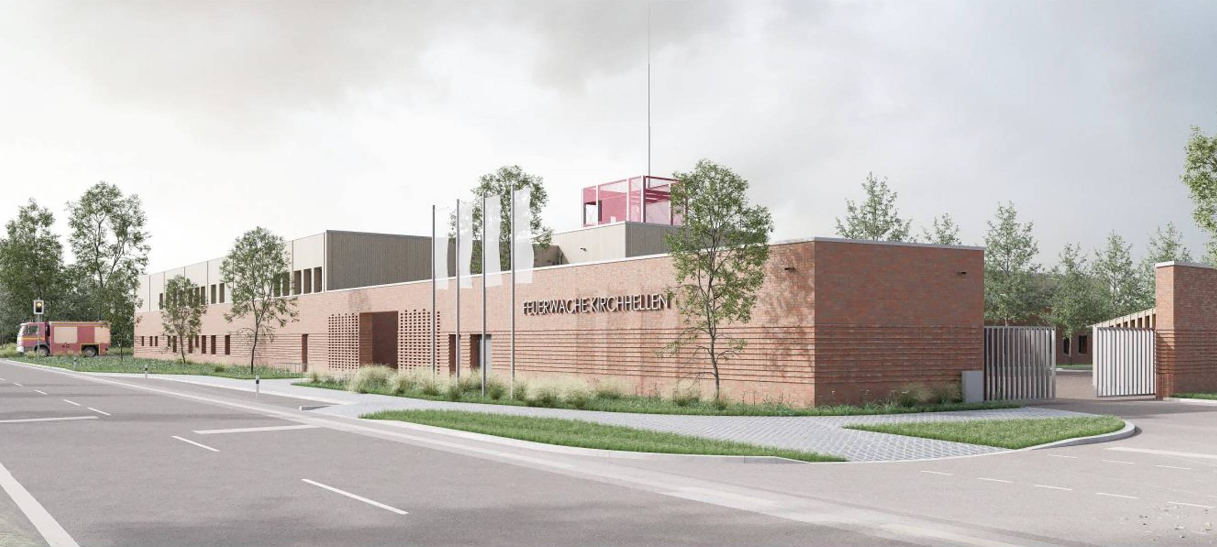 Neue Feuerwache Kirchhellen: Stadt lenkt Vögel um