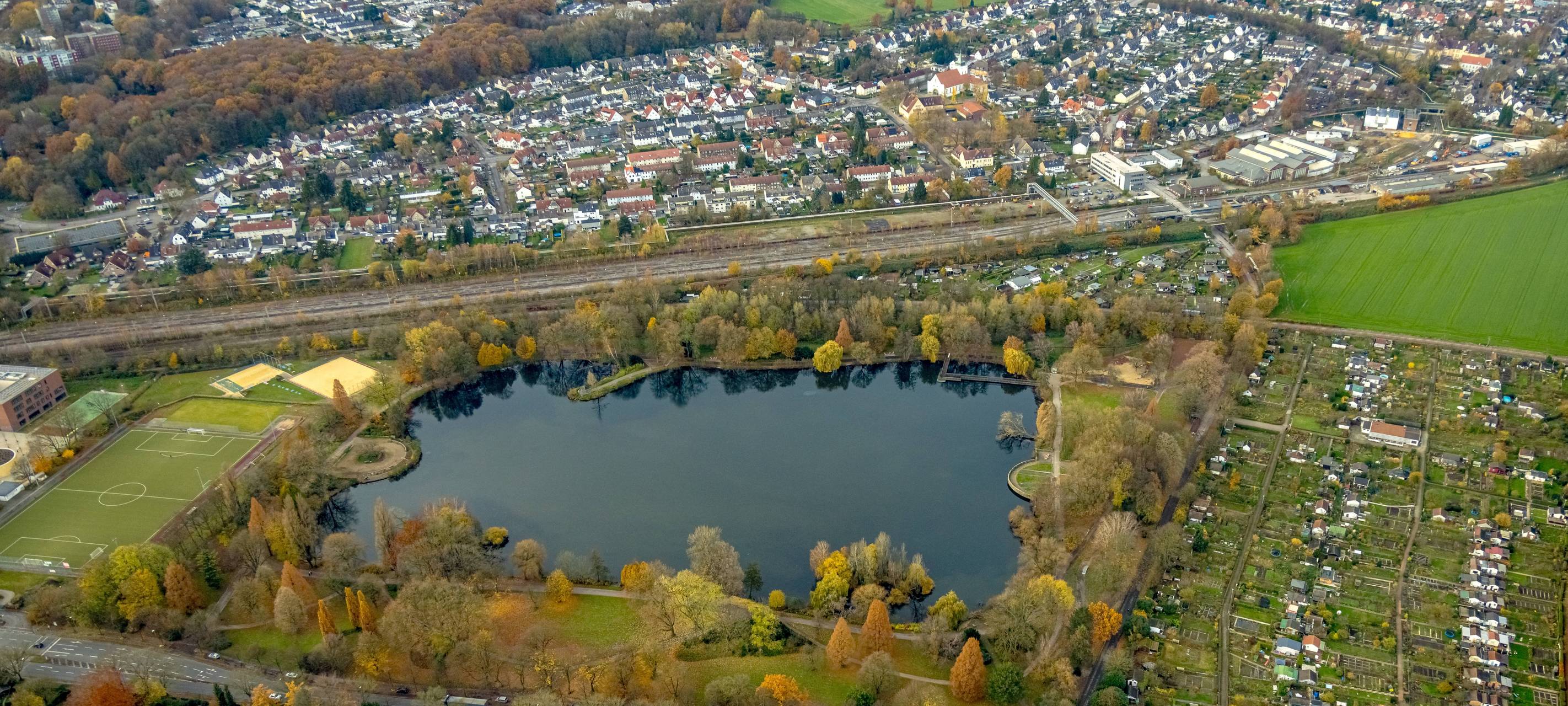 Wege im Gladbecker Nordpark sind gesperrt
