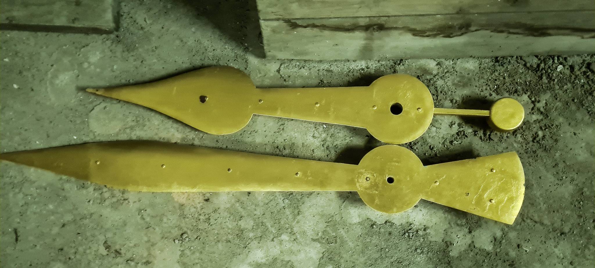 Uhr am Bottroper Rathausturm wird repariert