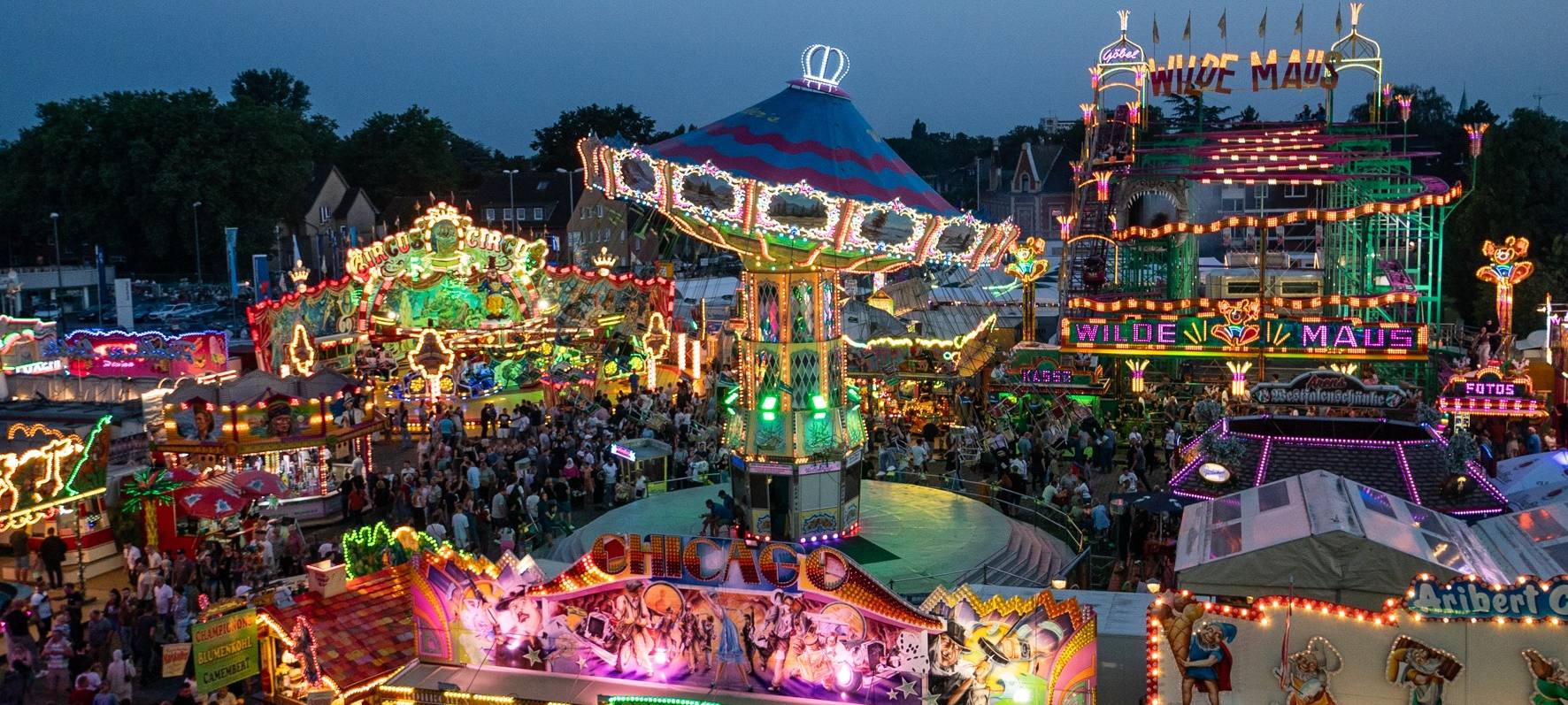 Cranger Kirmes startet friedlich - über 1 Million Besucher