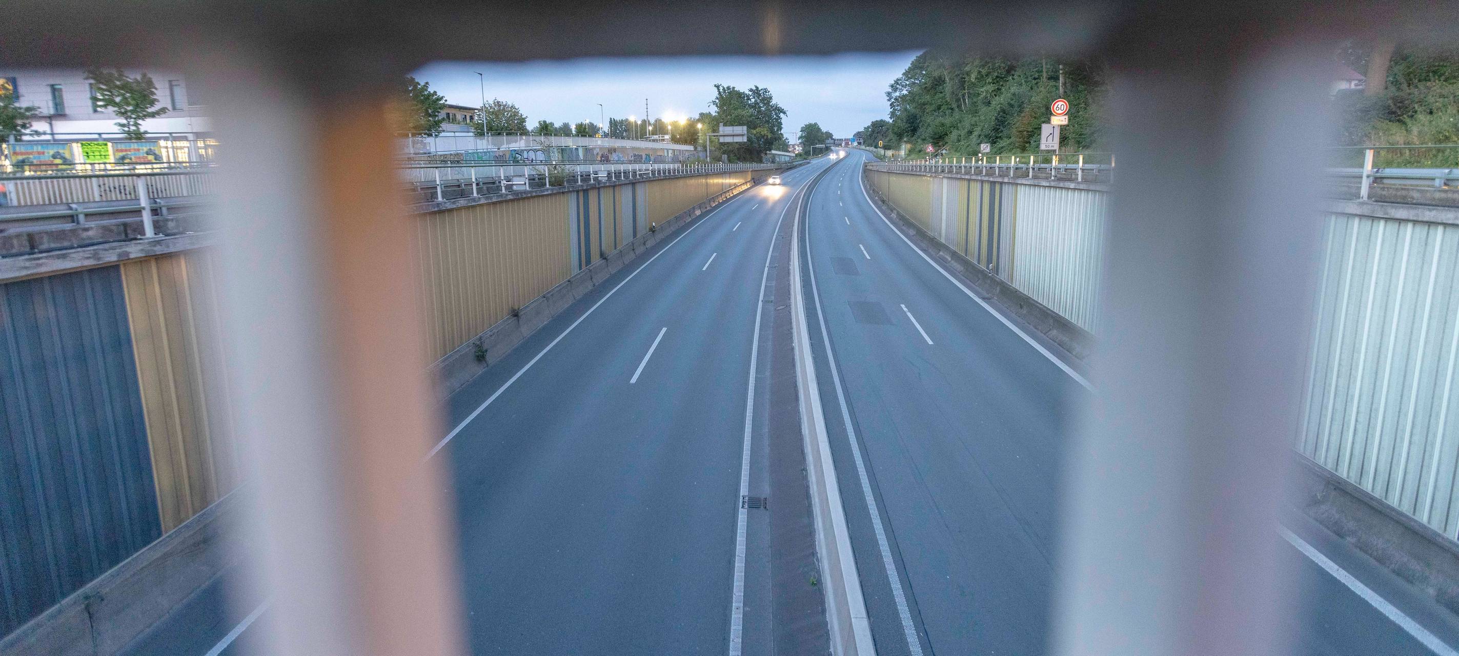 Vollsperrung auf der A40 ist eingerichtet