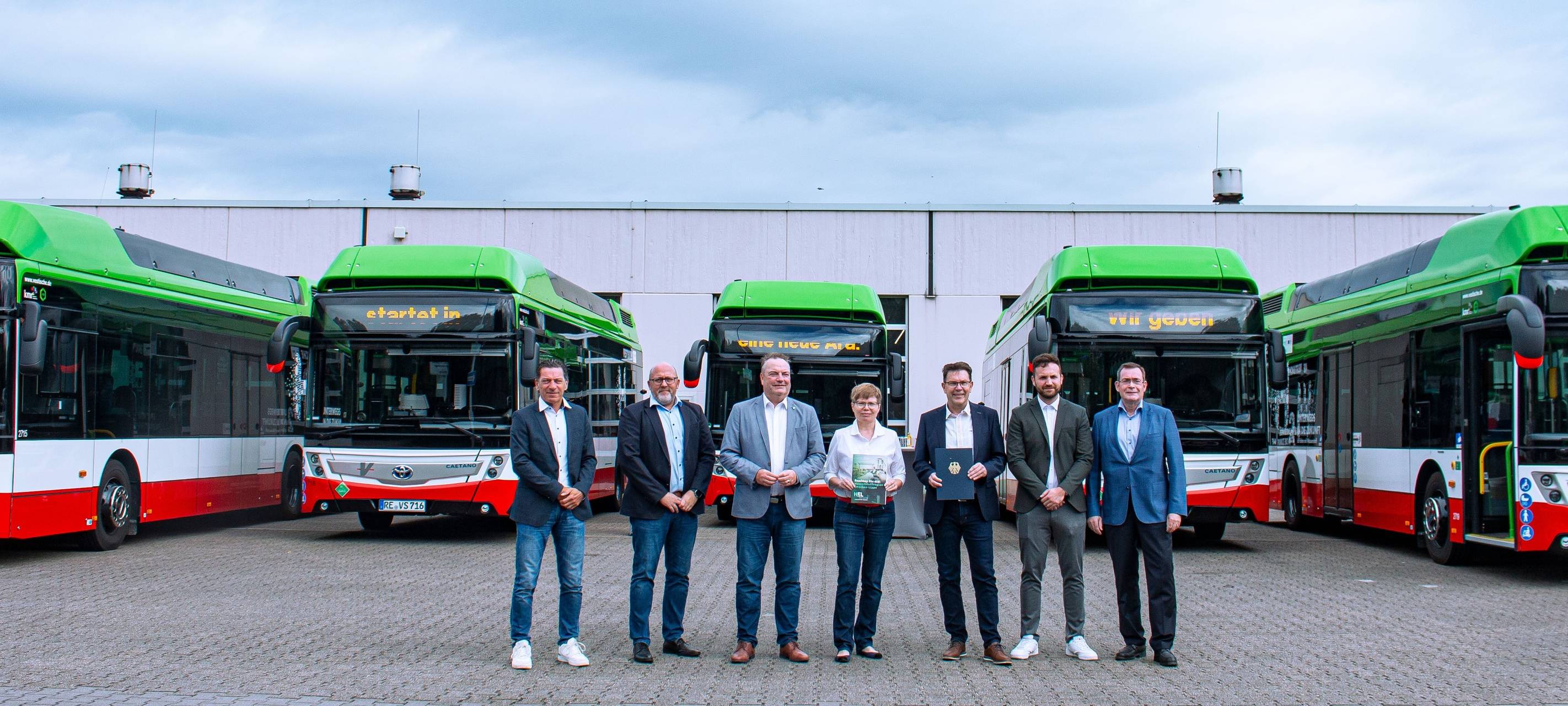 Vestische bringt Wasserstoffbusse auf die Straße