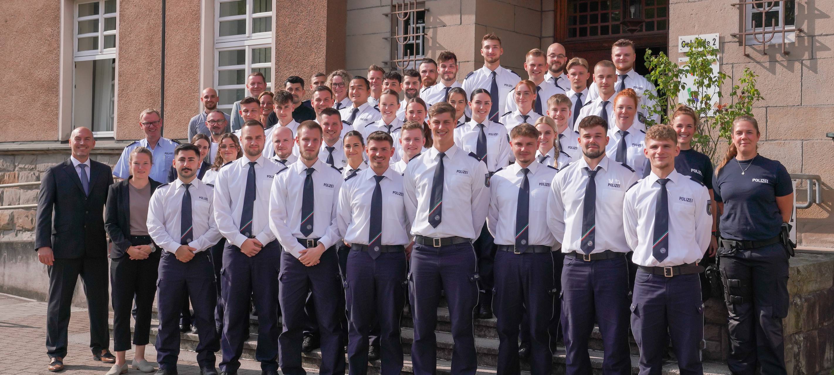 neue Mitarbeiter Polizeibehörde Gelsenkirchen