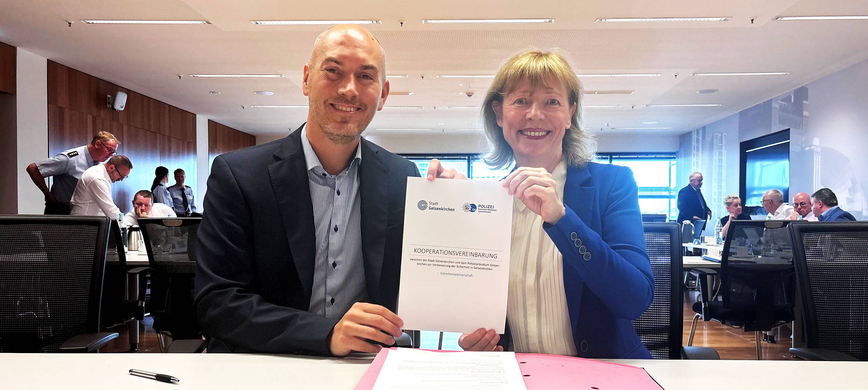 Kooperation Polizei und Stadt Gelsenkirchen