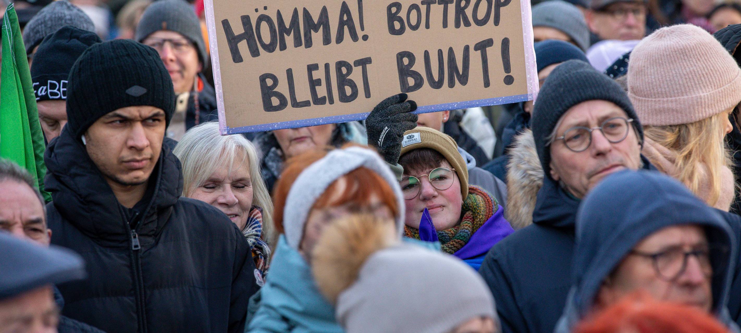 Demo gegen AfD-Veranstaltung in Bottrop heute Abend