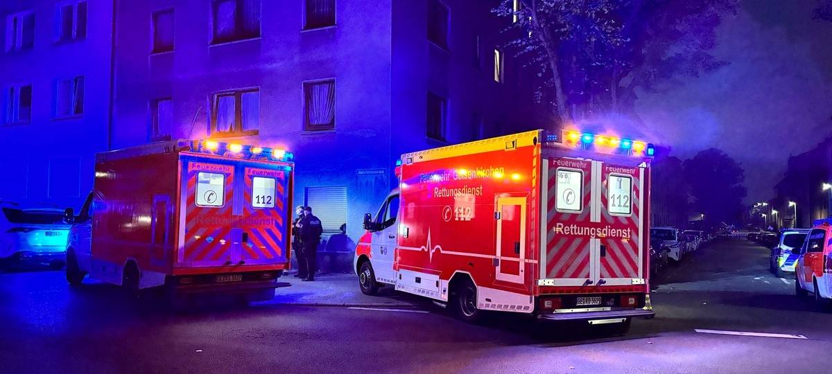 Zwei Menschen sterben bei Brand in Gelsenkirchen-Schalke