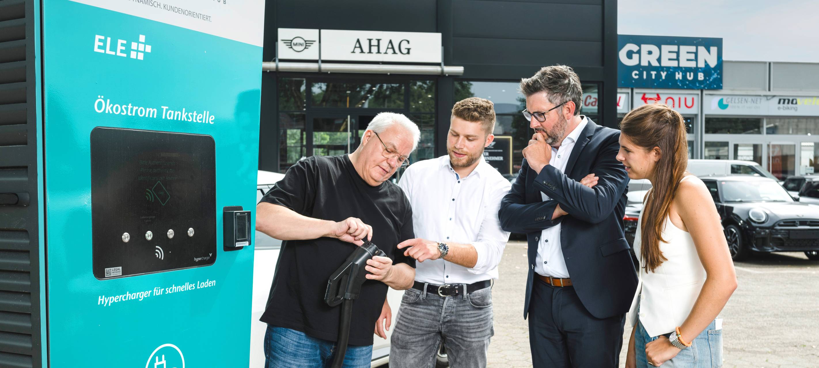 Neue Stromtankstellen in Gelsenkirchen-Buer