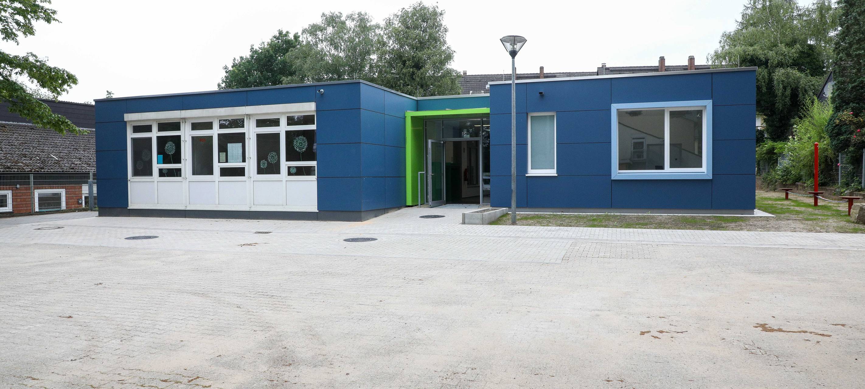 Container soll Platzproblem an Bottroper Grundschule lösen