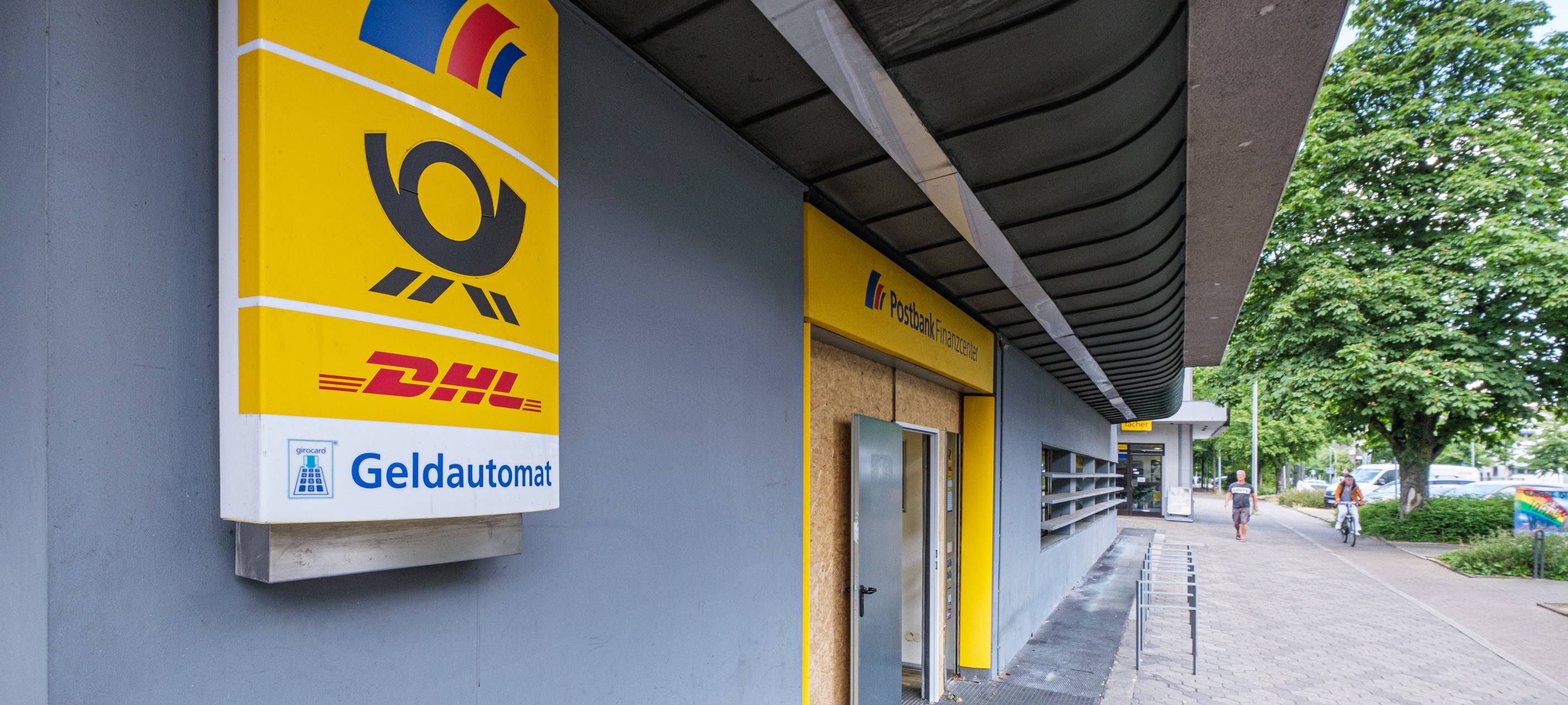 Protest gegen geplante Post-Schließung in Gladbeck