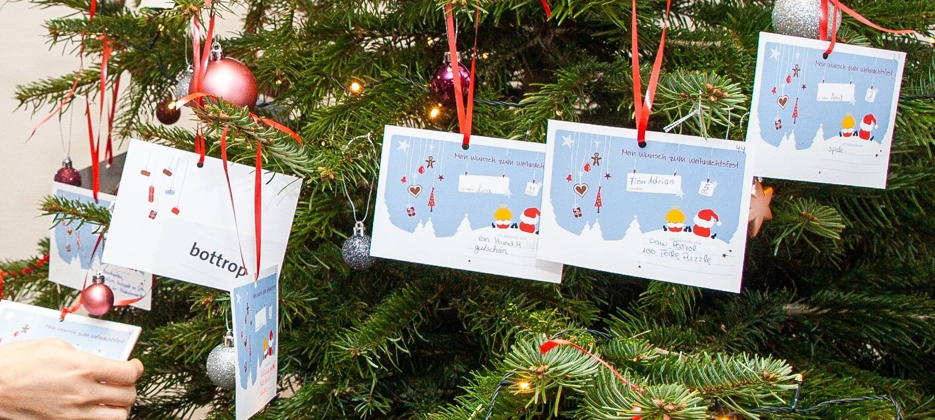 Wunschbaumaktion in Bottrop ist gestartet