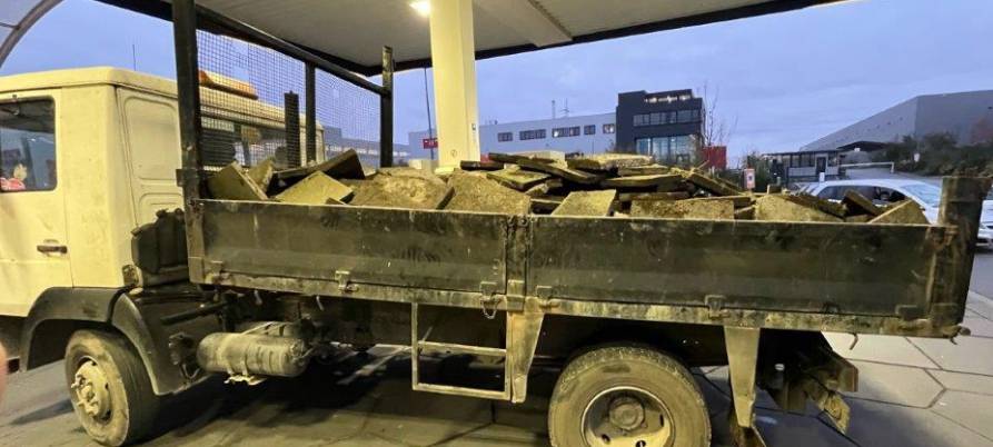 Maroder Lastwagen Gelsenkirchen