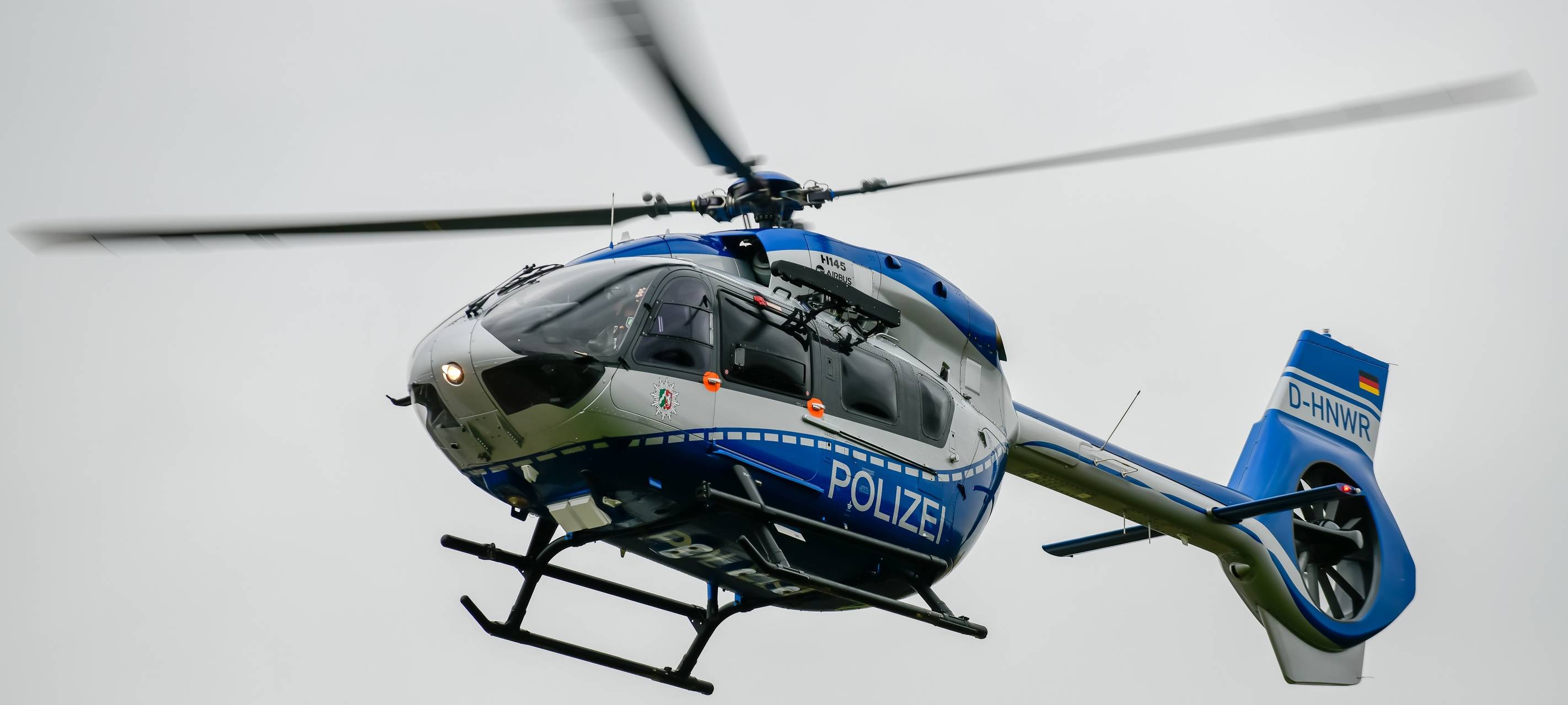 Hubschrauber sucht Einbrecher im Gelsenkirchener Süden