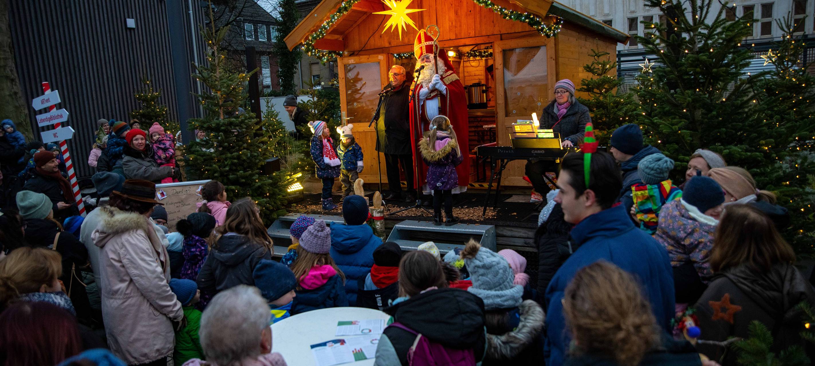 Nikolausmarkt in Bottrop eröffnet