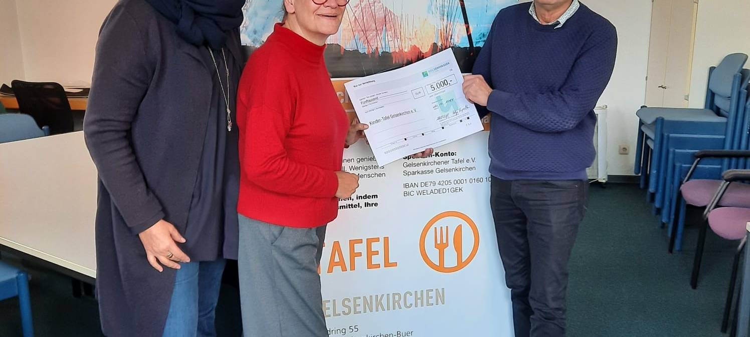 20.000 Euro für Kinder und Bedürftige in Gelsenkirchen
