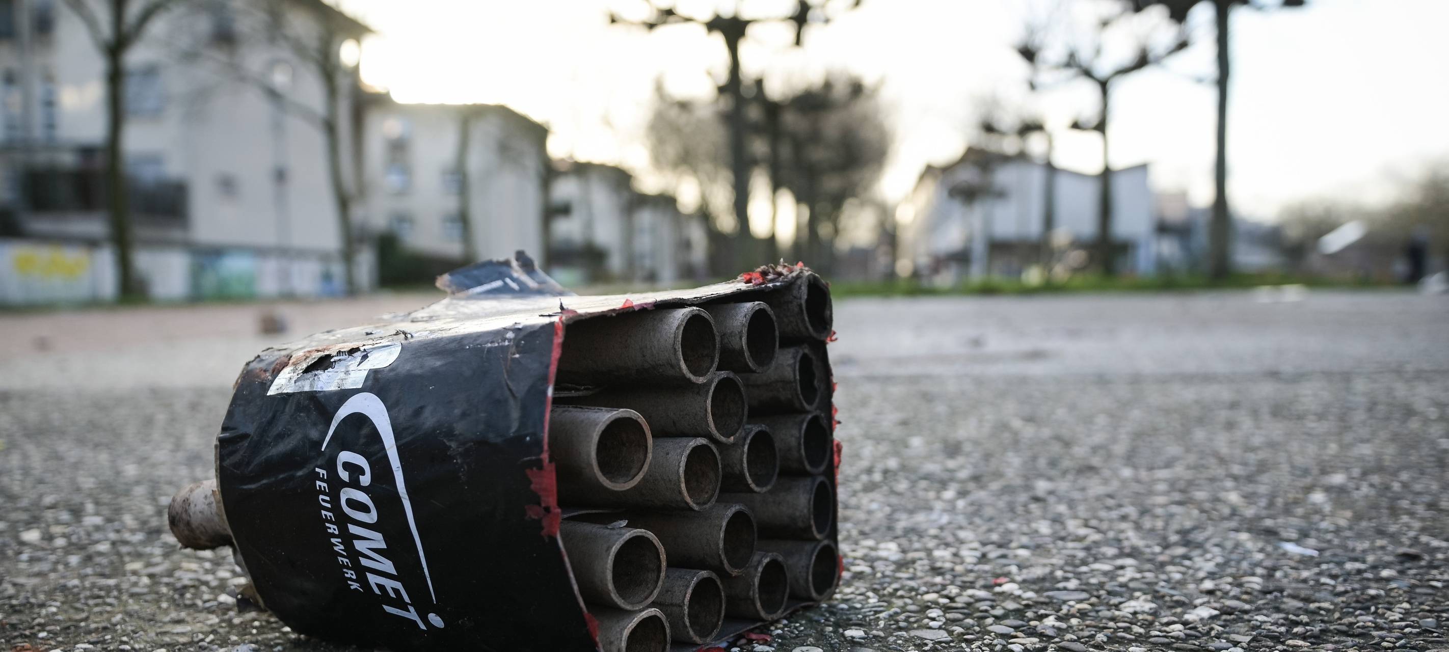 Böllerverbot auf dem "Roten Platz" in Bottrop