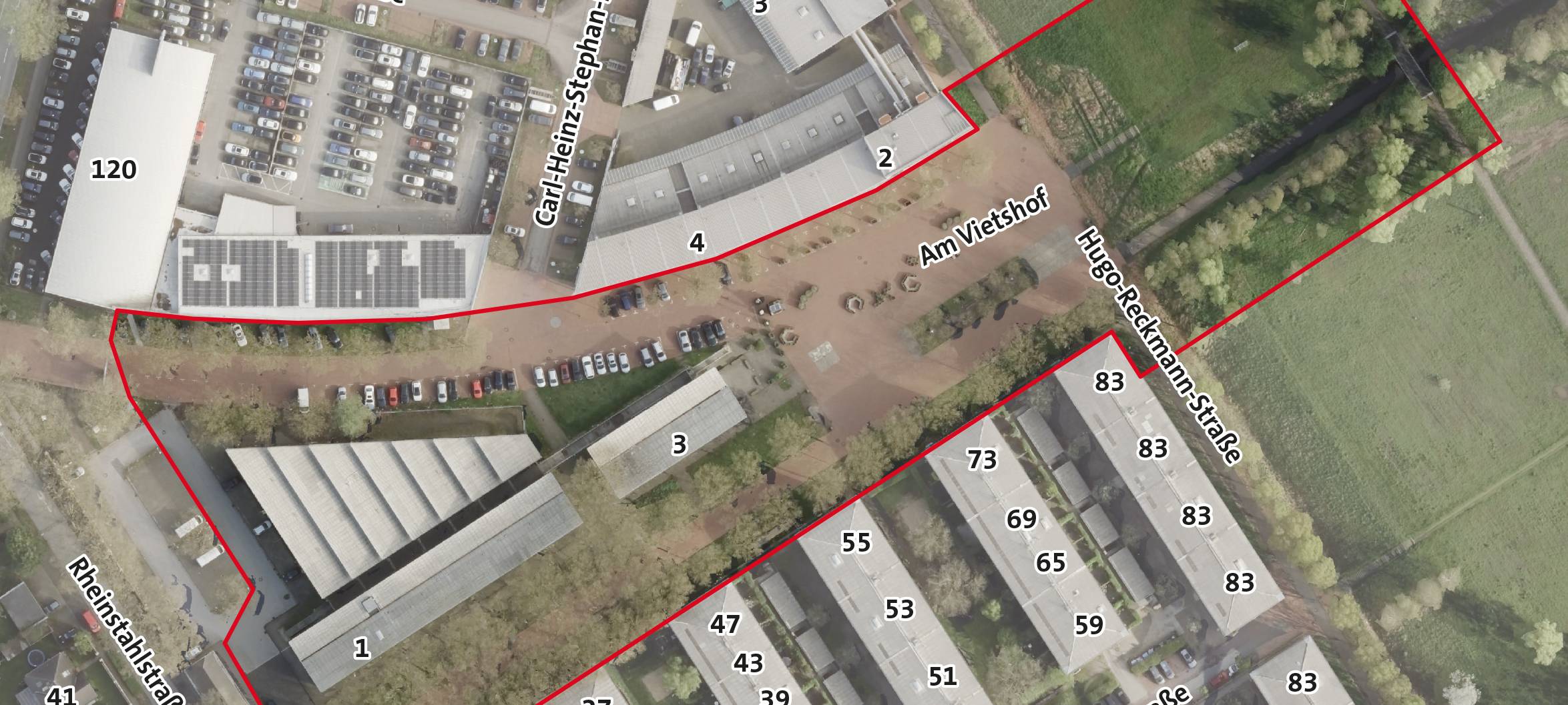 Böllerverbot auf dem "Roten Platz" in Bottrop