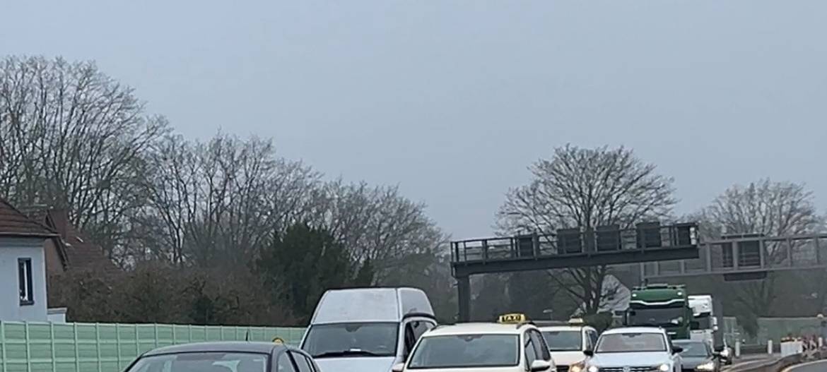 Schneller als geplant: A40 wieder frei