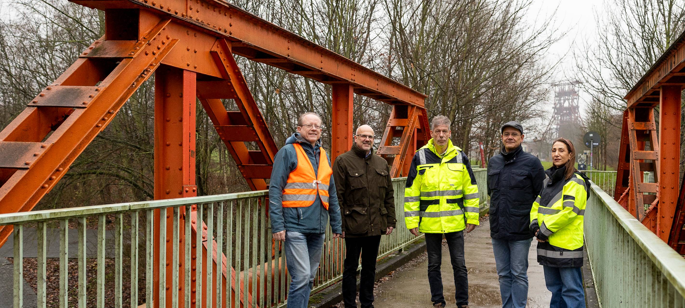 Brücken-Prüfung Gelsenkirchen