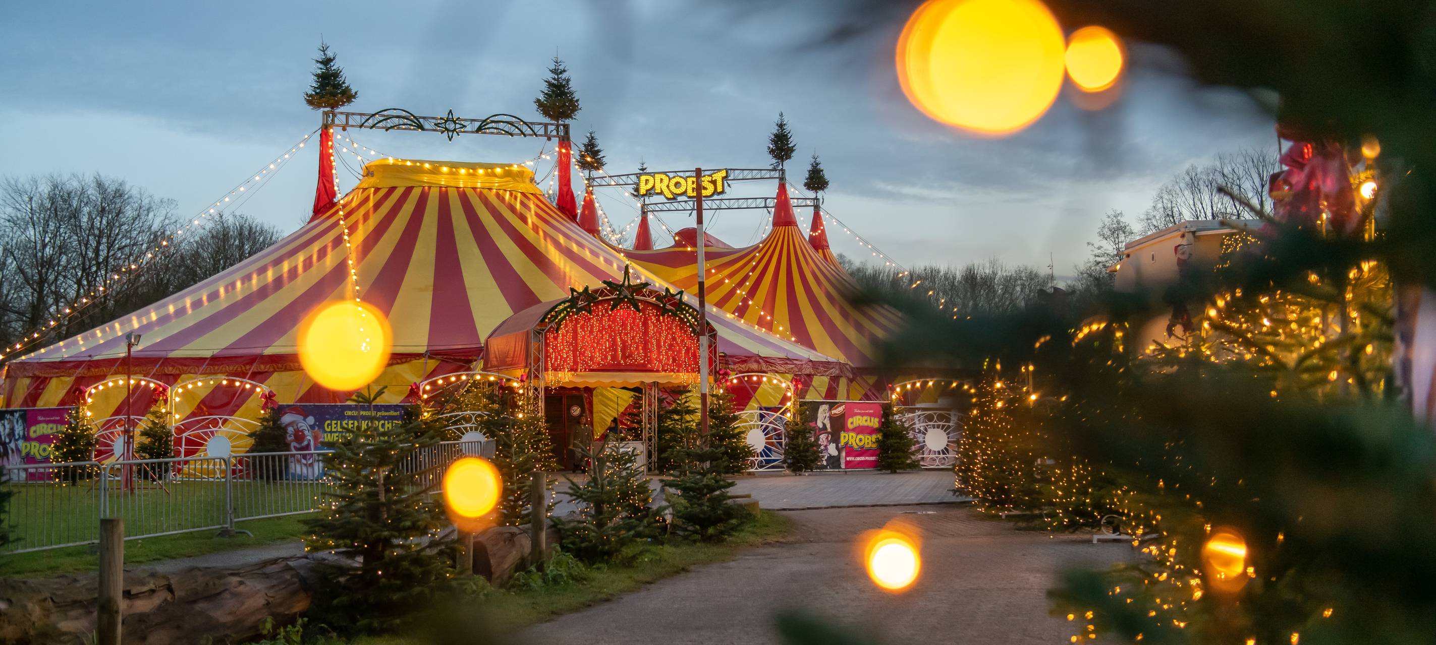 Unfall bei Motorradshow im Gelsenkirchener Weihnachtscircus
