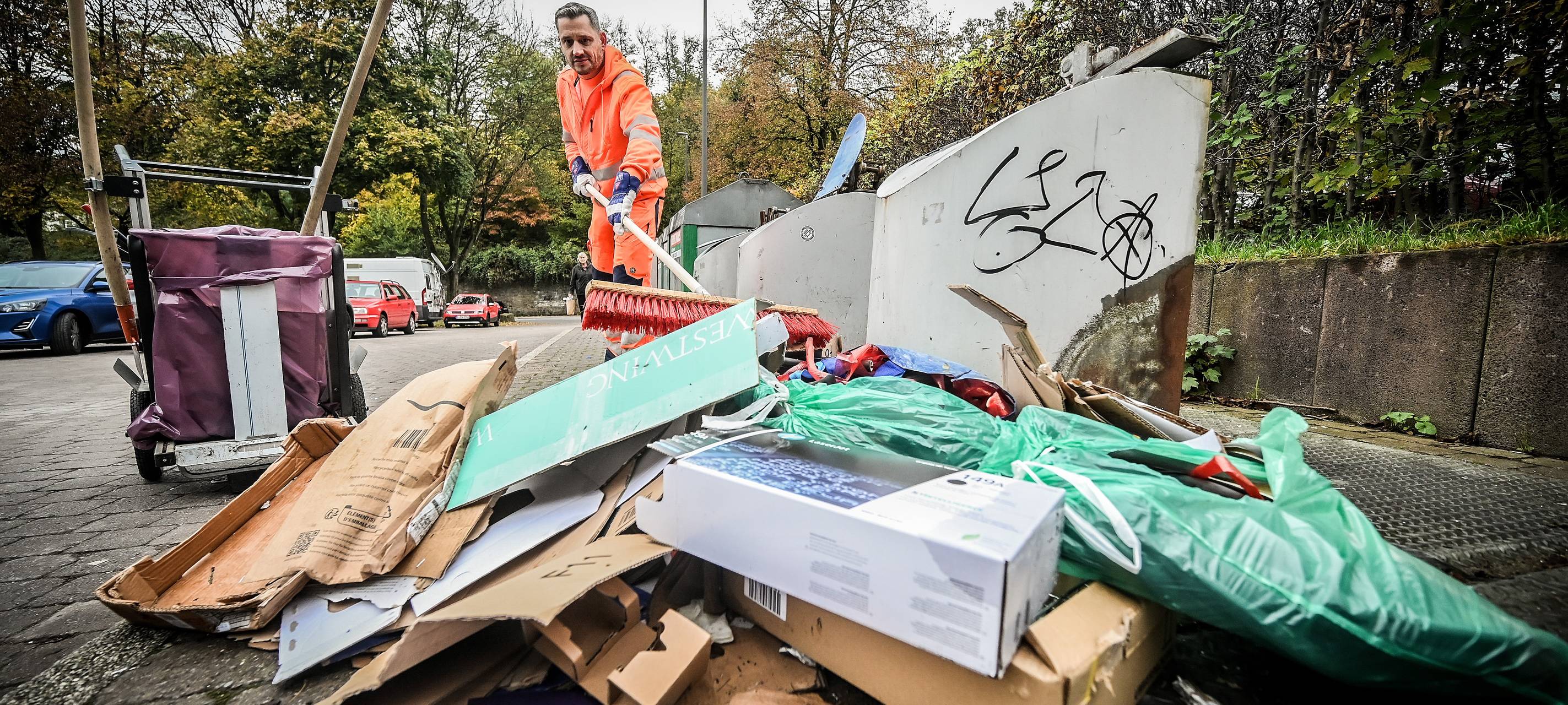 Müllflut in unseren Städten - was dagegen getan wird