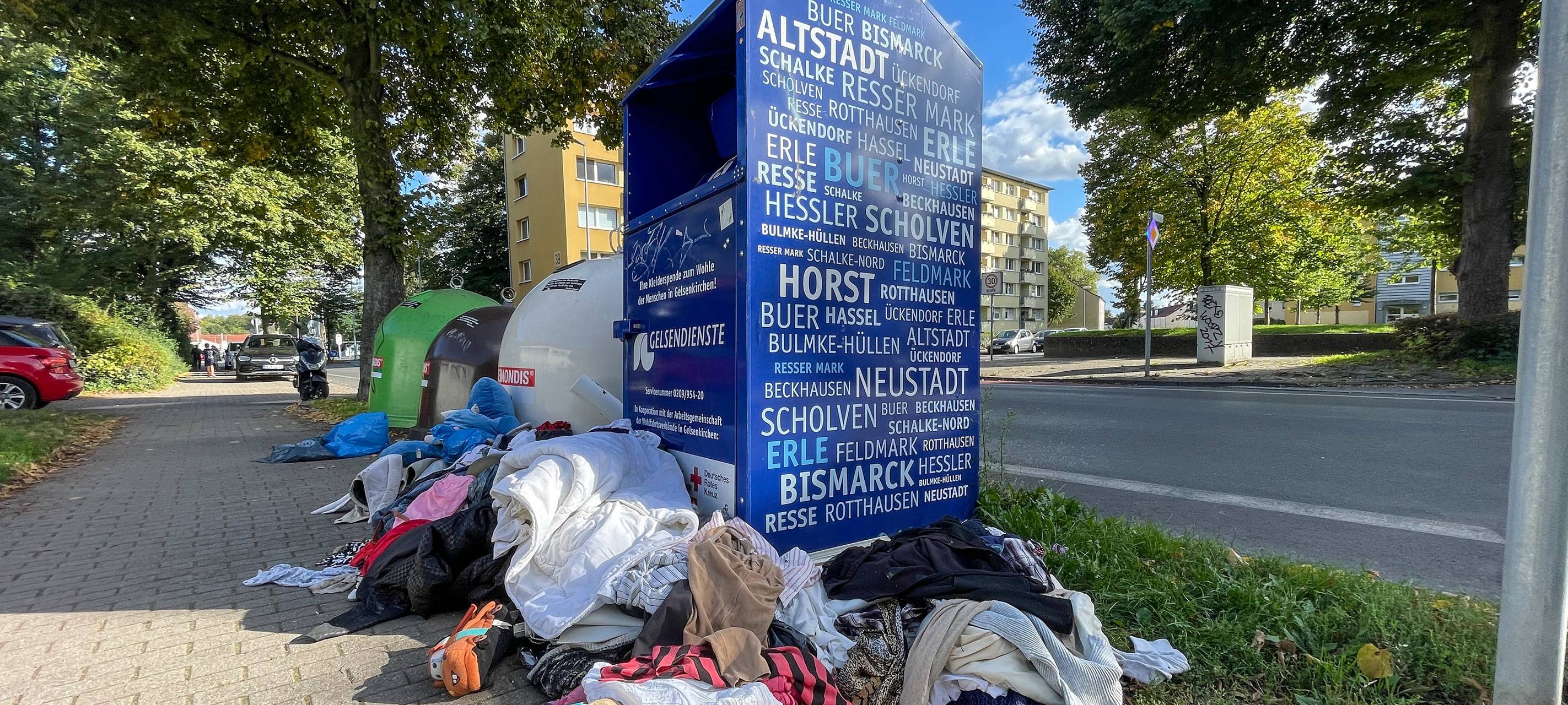 Gelsenkirchen: KI für Altkleidercontainer