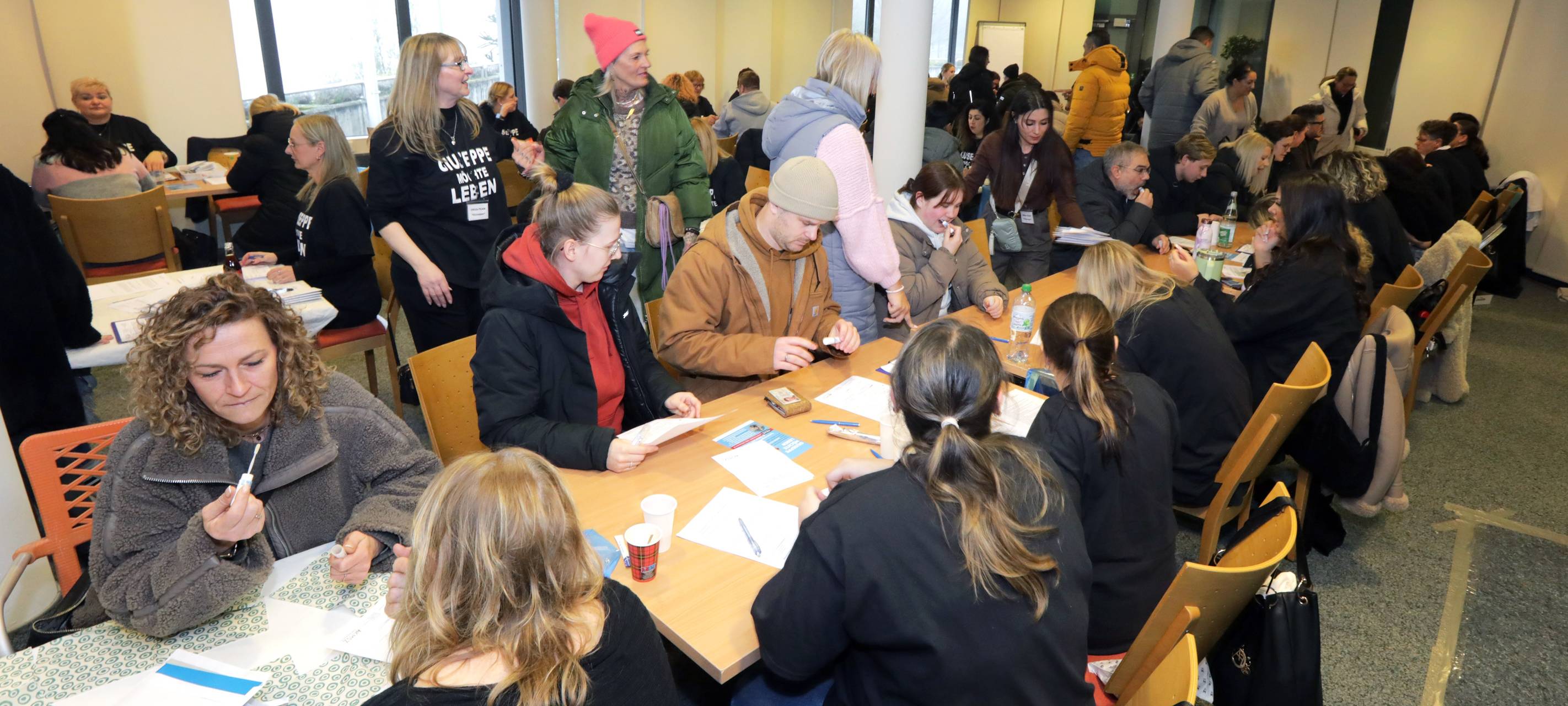 Gelsenkirchen: 2.500 mögliche Lebensretter für Giuseppe (7)