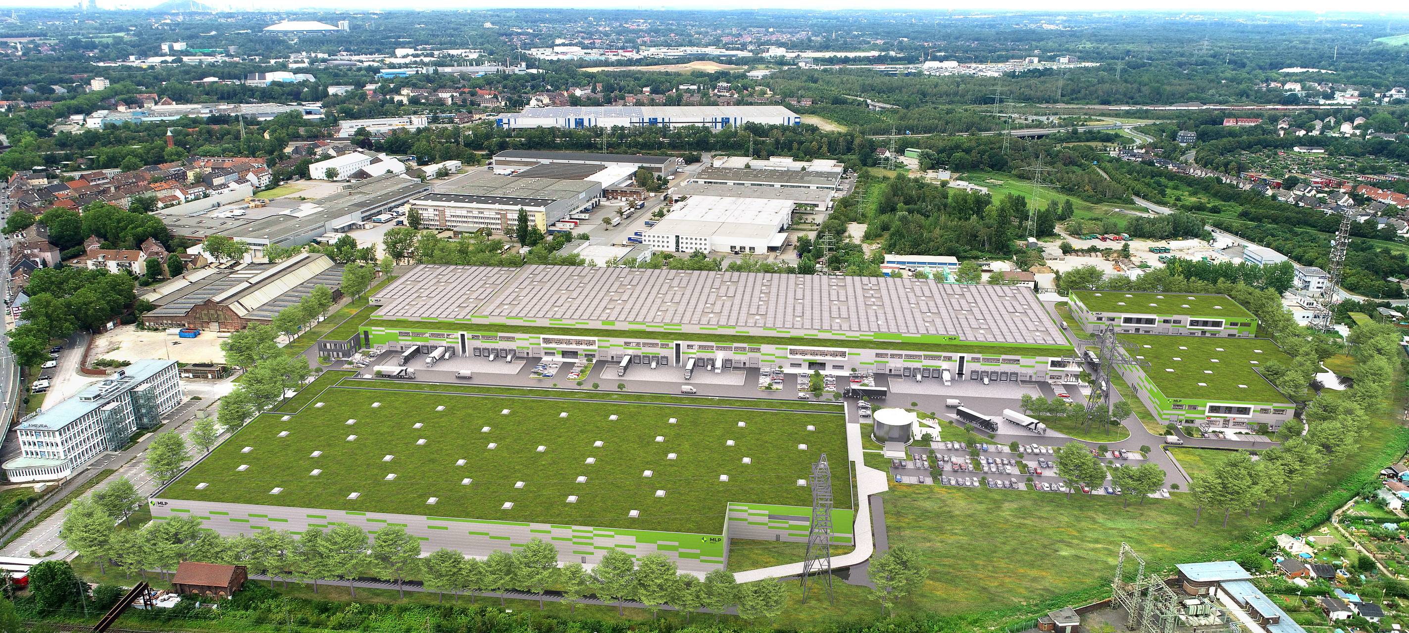 Arbeiten für den "Business Park Schalke" sind gestartet
