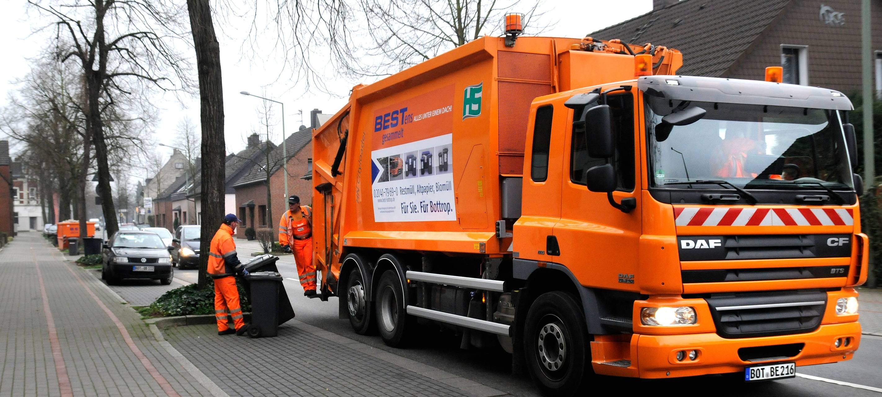 Sicherheit an Rosenmontag: Müllabfuhr fällt aus