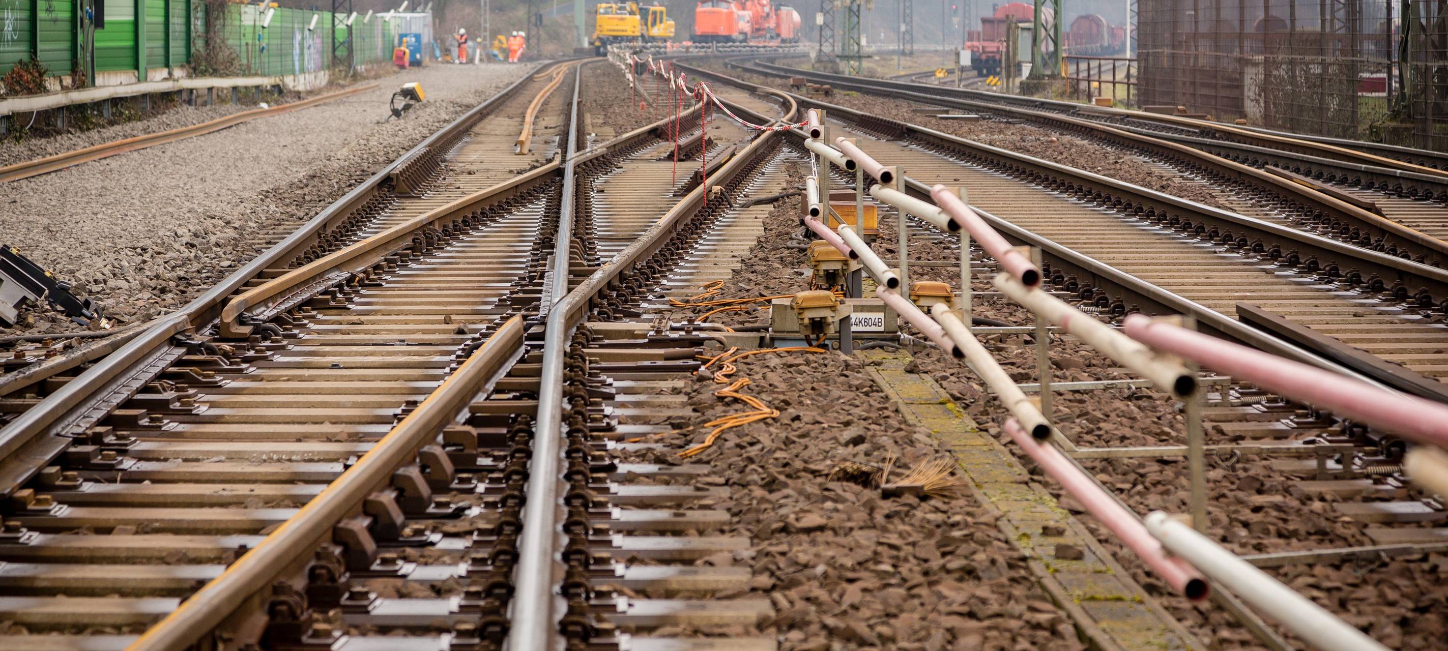 Baustelle: Bahnstrecke fast zwei Monate gesperrt