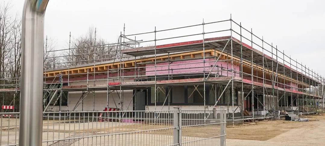 Neubau im Bottroper Stenkhoffbad geht voran