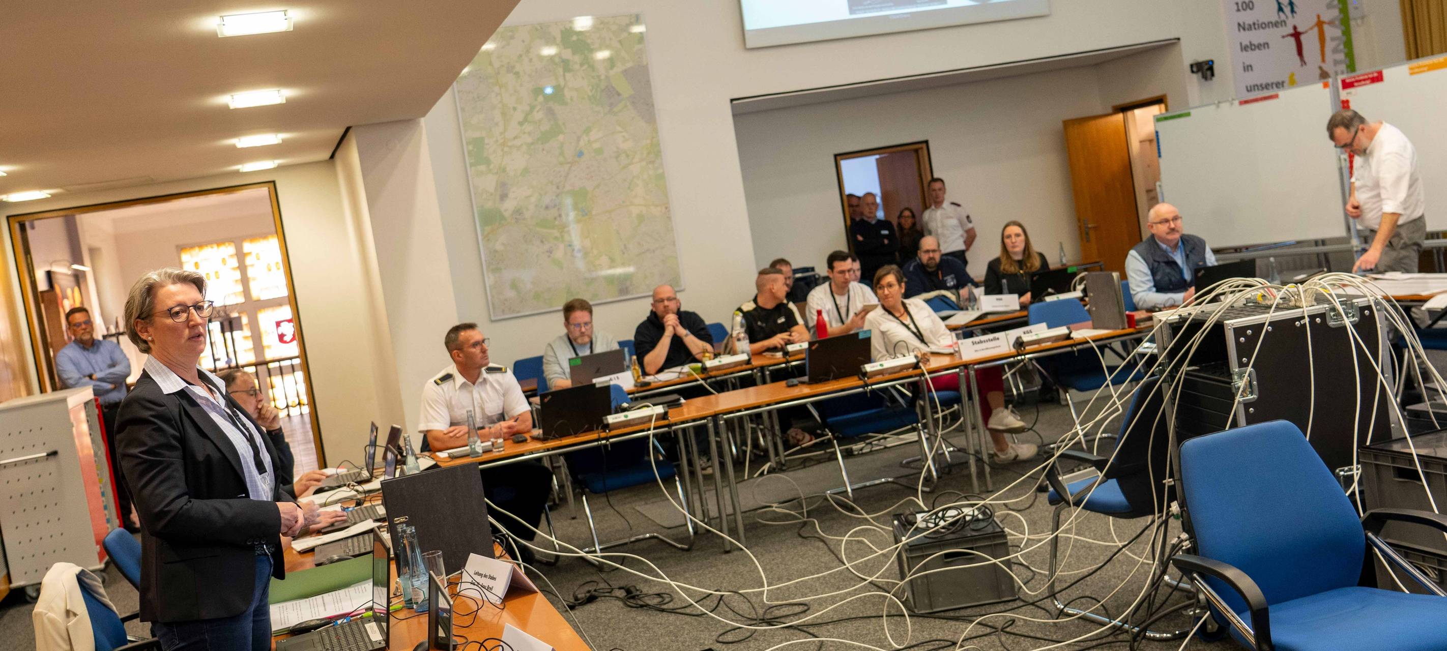 Hitze-Szenario: Erfolgreiche Katastrophenübung in Gladbeck