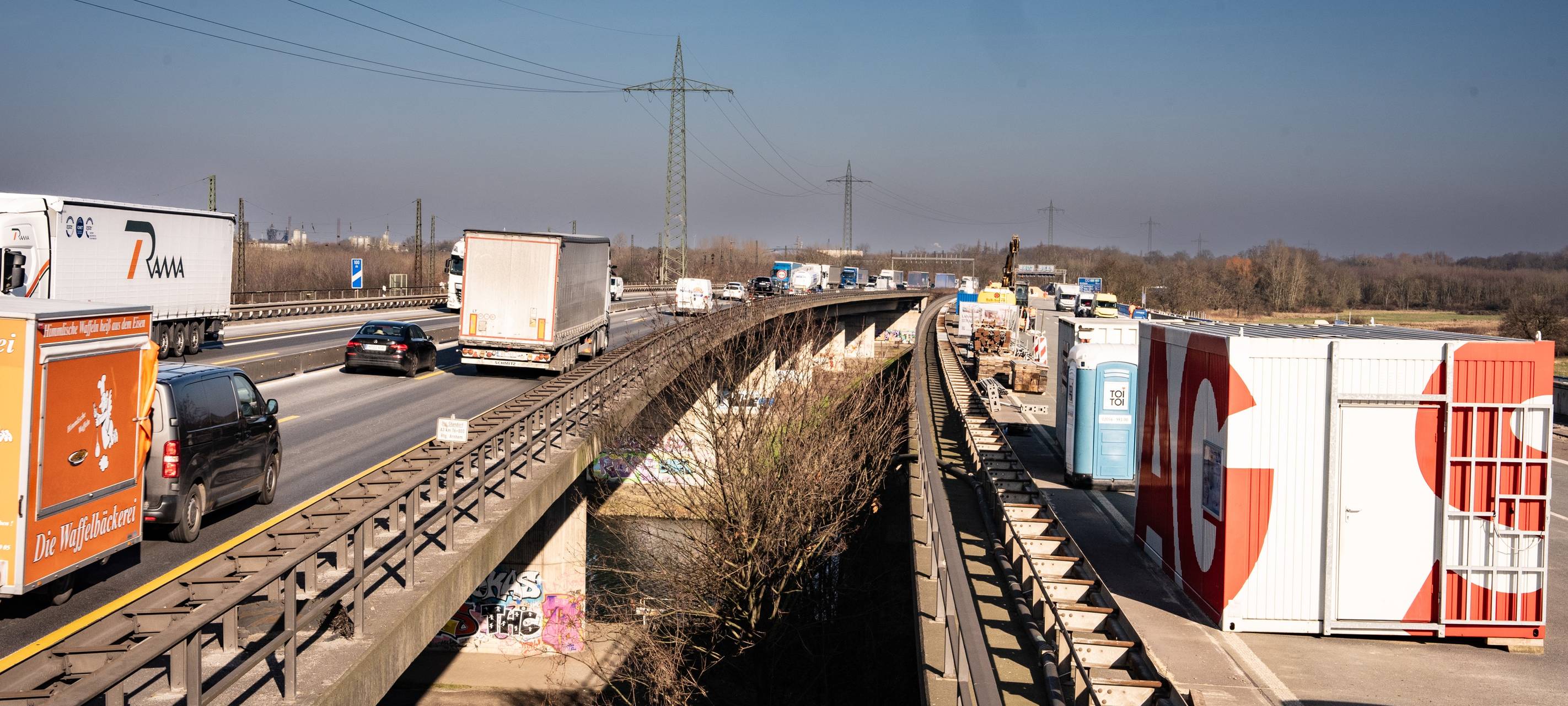 Neue Vollsperrung am Kreuz Kaiserberg ab heute Abend