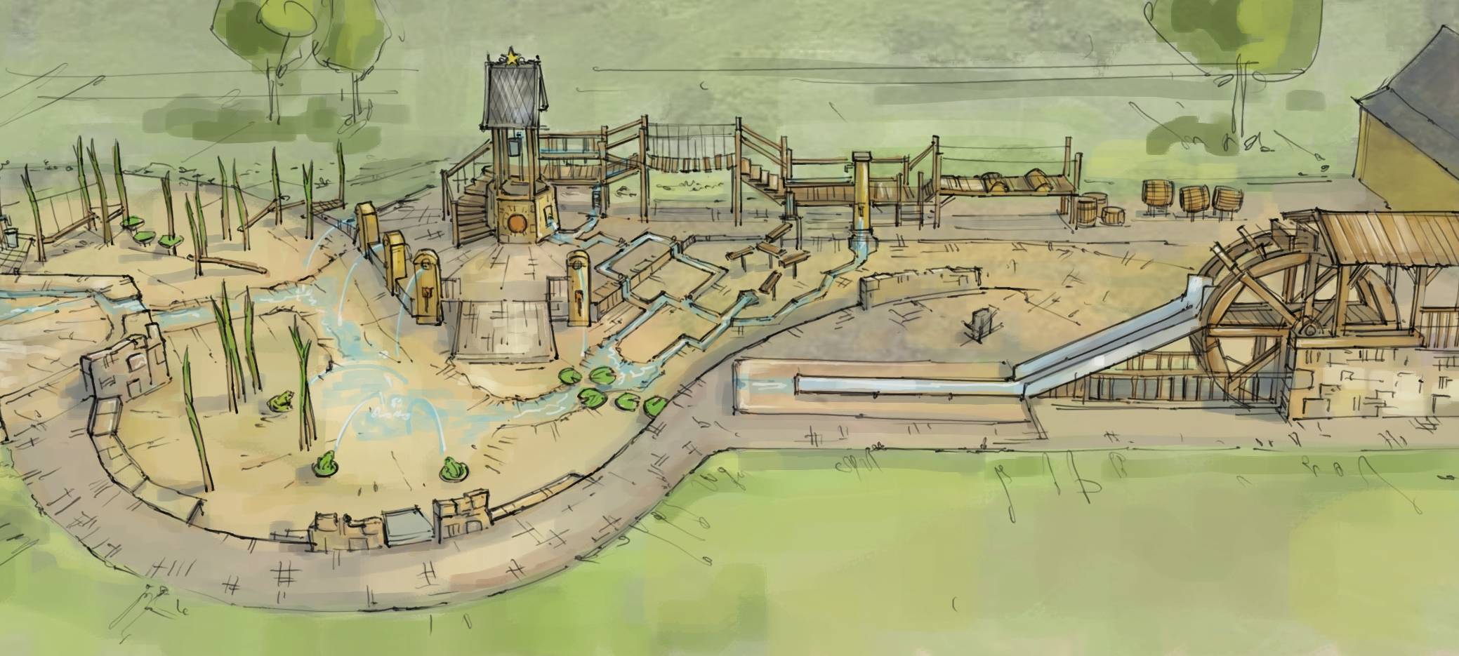 Bottrop: Saisonstart im Freizeitpark Schloss Beck