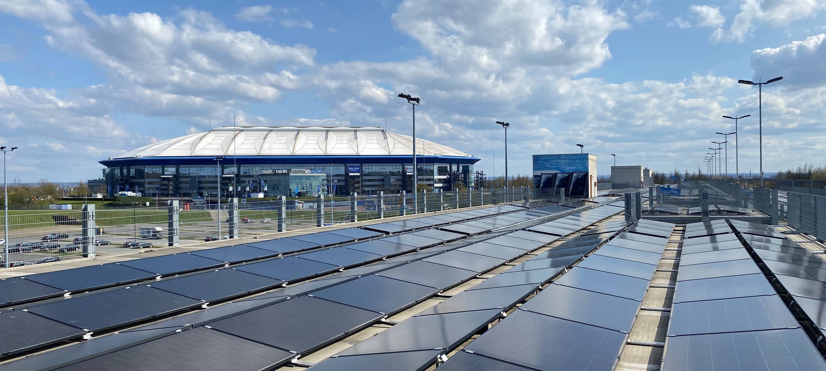 Photovoltaikanlage auf Schalke wird eingeweiht