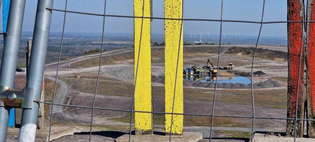 Bottrop: Bergarena auf der Halde Haniel ist abgerissen