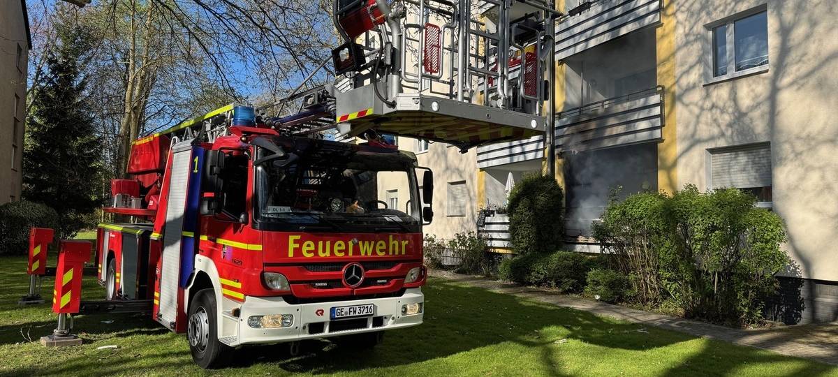 Zwei Brände kurz hintereinander in Gelsenkirchen