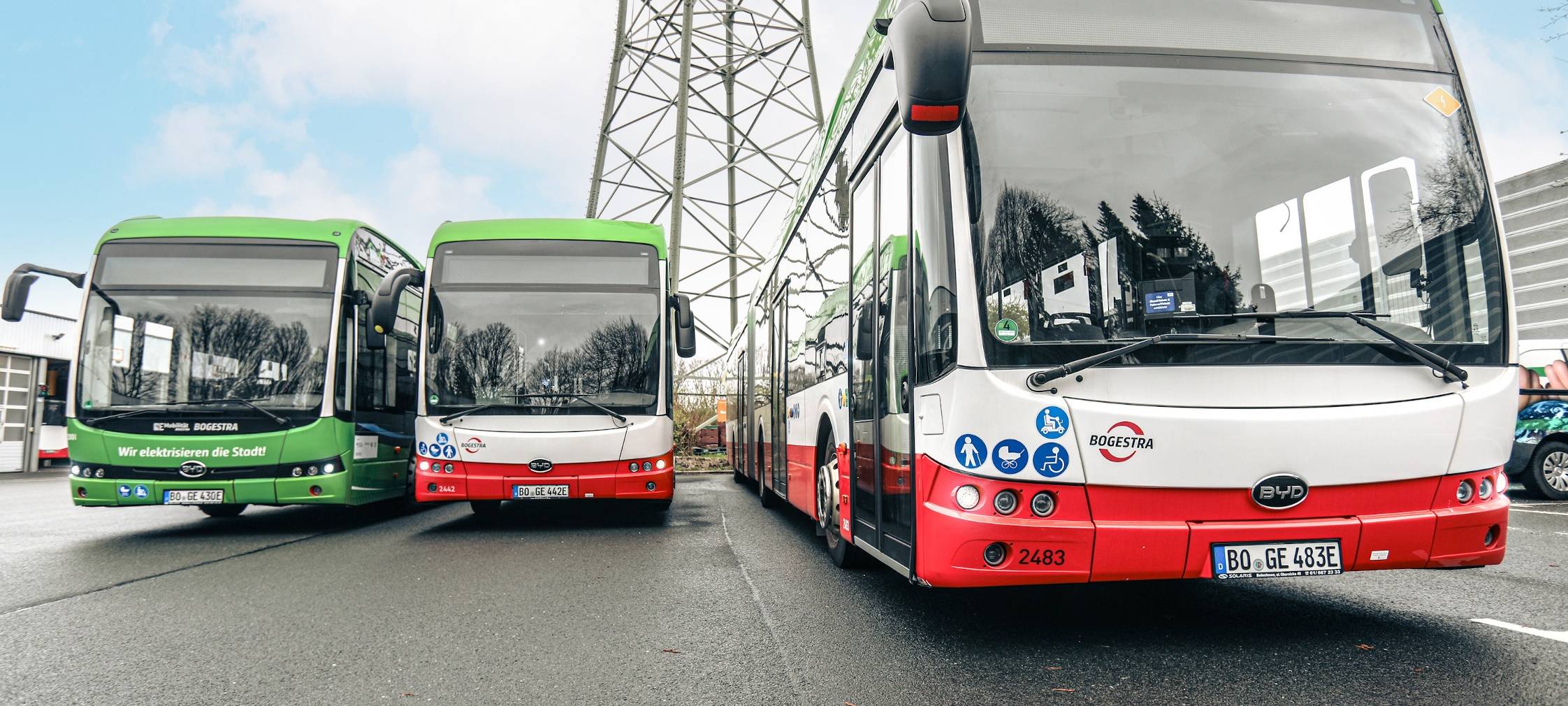 E-Gelenkbusse seit gut 100 Tagen in Gelsenkirchen unterwegs