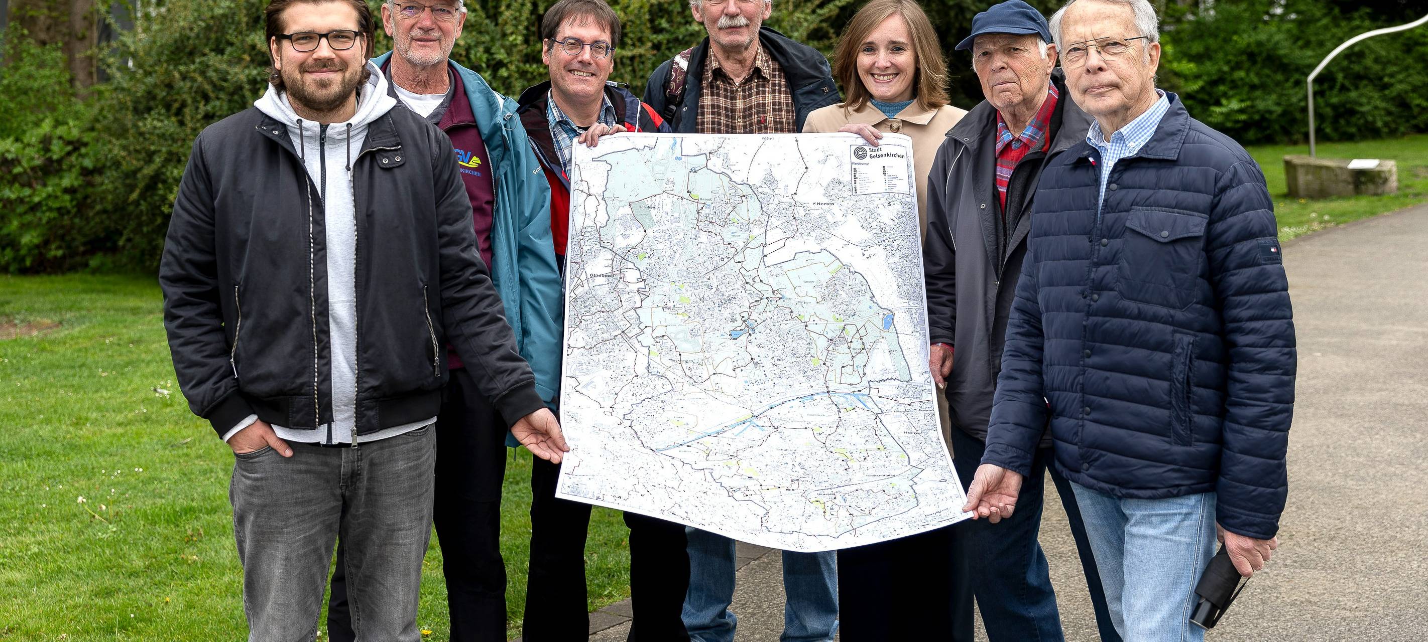 Neue Wanderkarte für Gelsenkirchen
