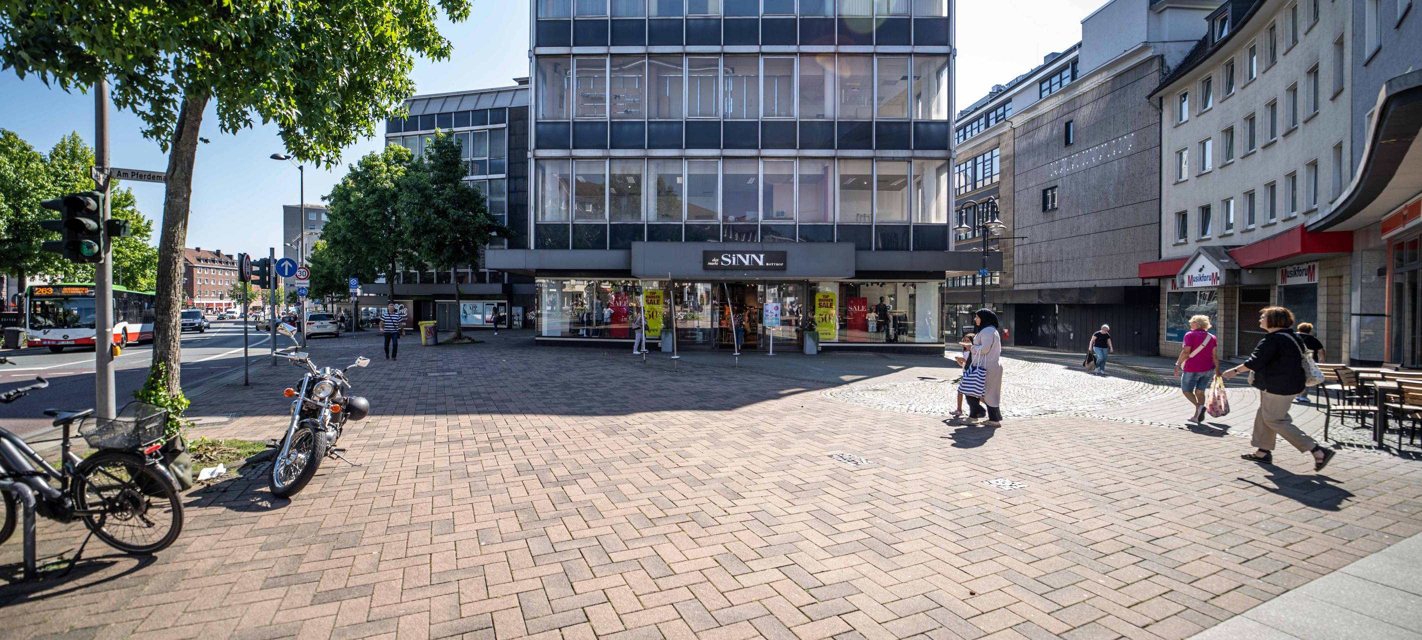 Perspektive für Modehaus Sinn in Bottrop