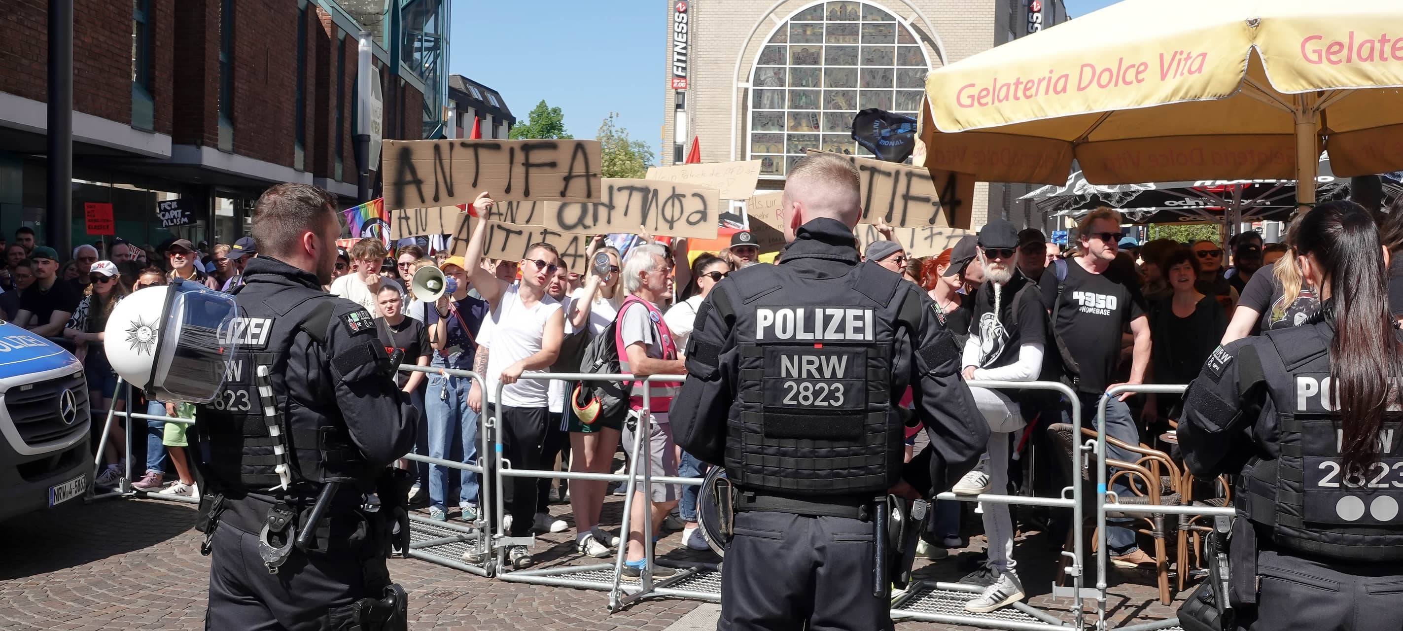 Friedliche Demos in Gelsenkirchen am 1. Mai