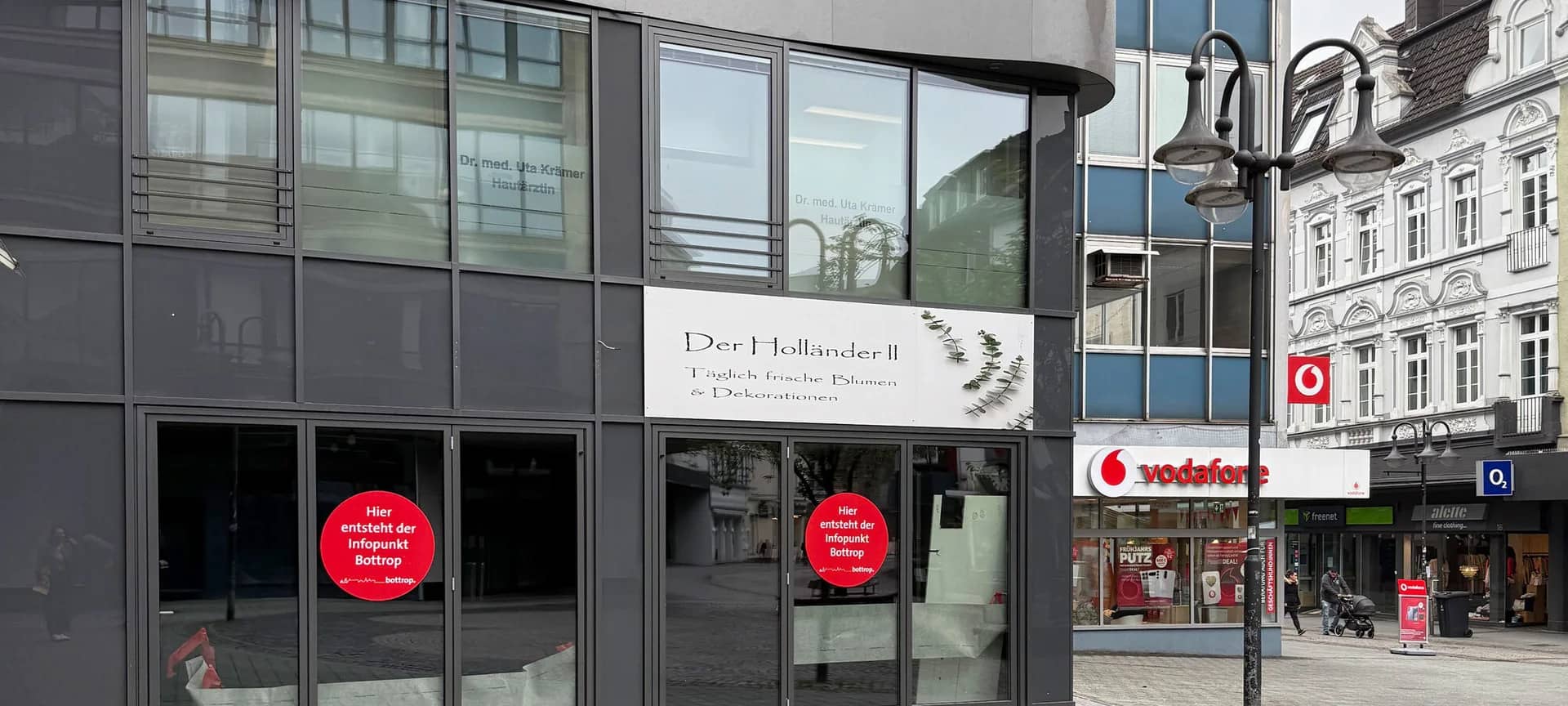 Neuer Infopunkt für Touristen und Besucher in Bottrop