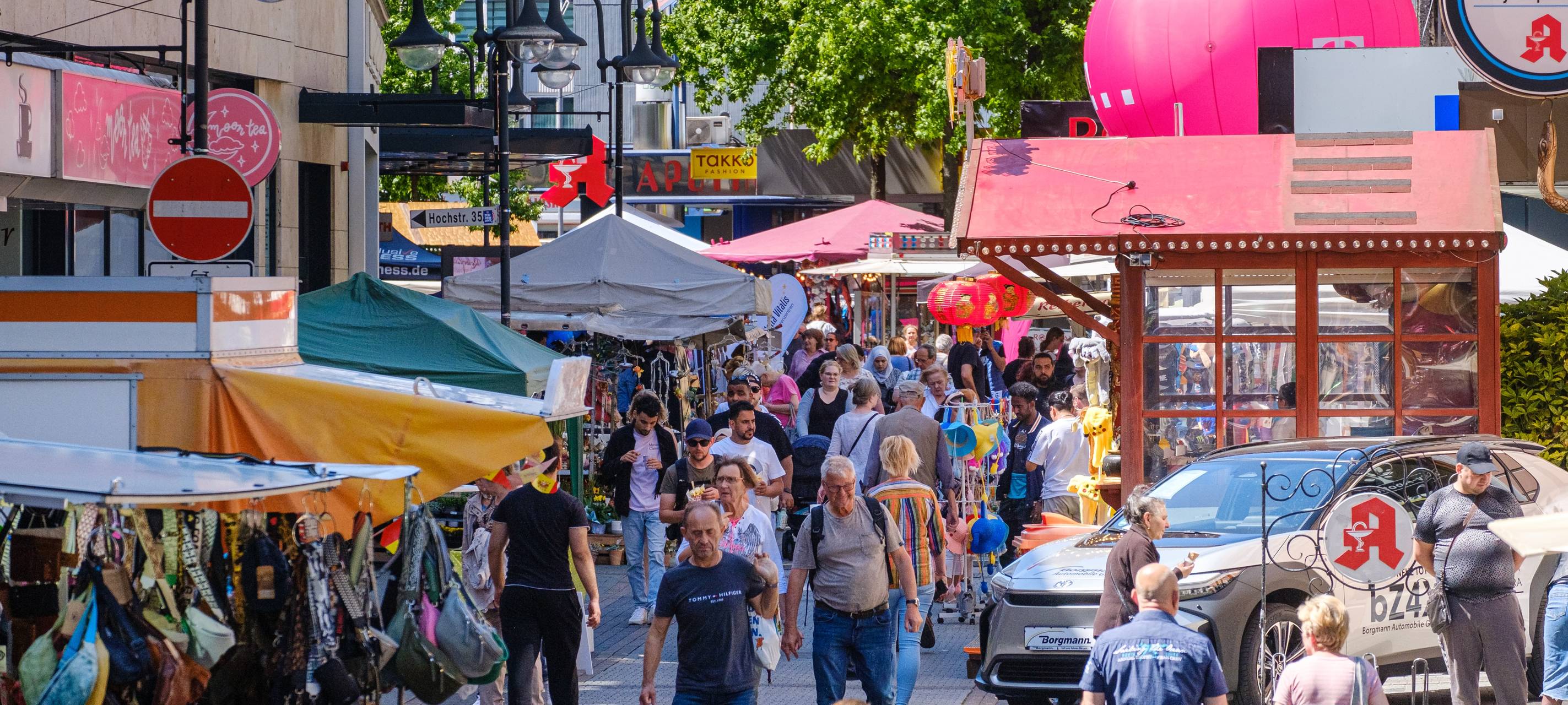 Stadtfest in Bottrop startet