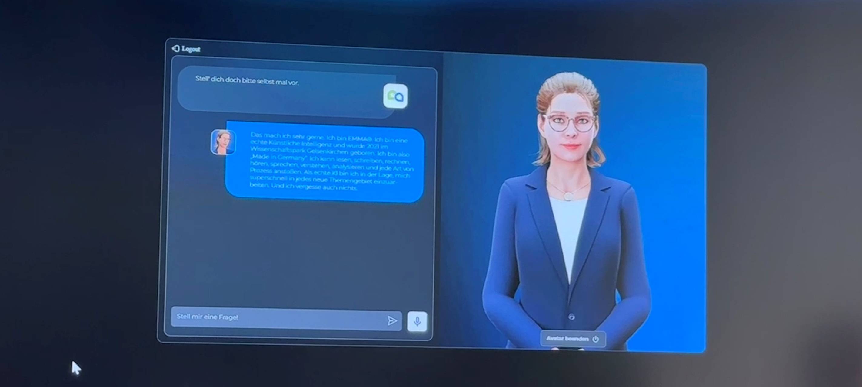 KI-Assistentin bei der Stadt Gelsenkirchen