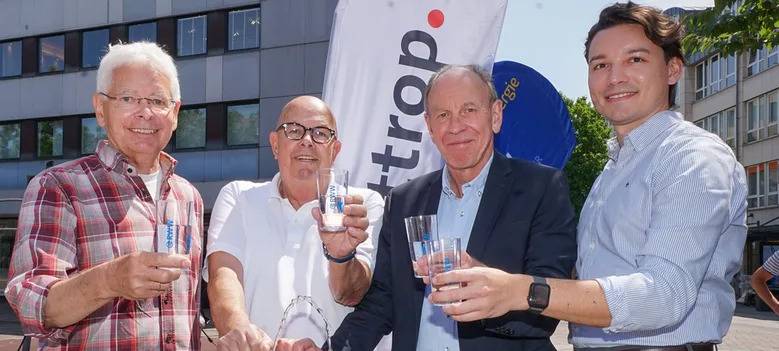 Neuer Brunnen in Bottrop gegen die Sommerhitze